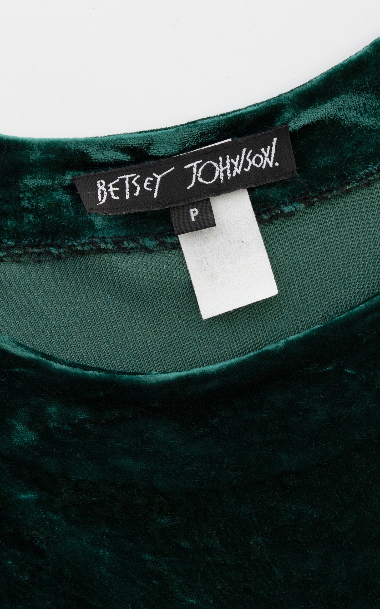 1990s BETSEY JOHNSON Crushed Velvet Skater Dress | x-small