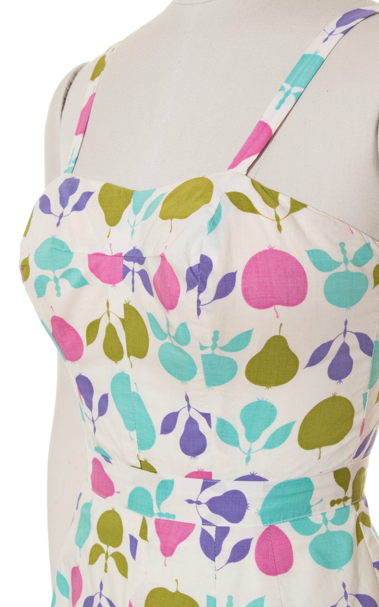 1950s Fruit Novelty Print Romper | x-small