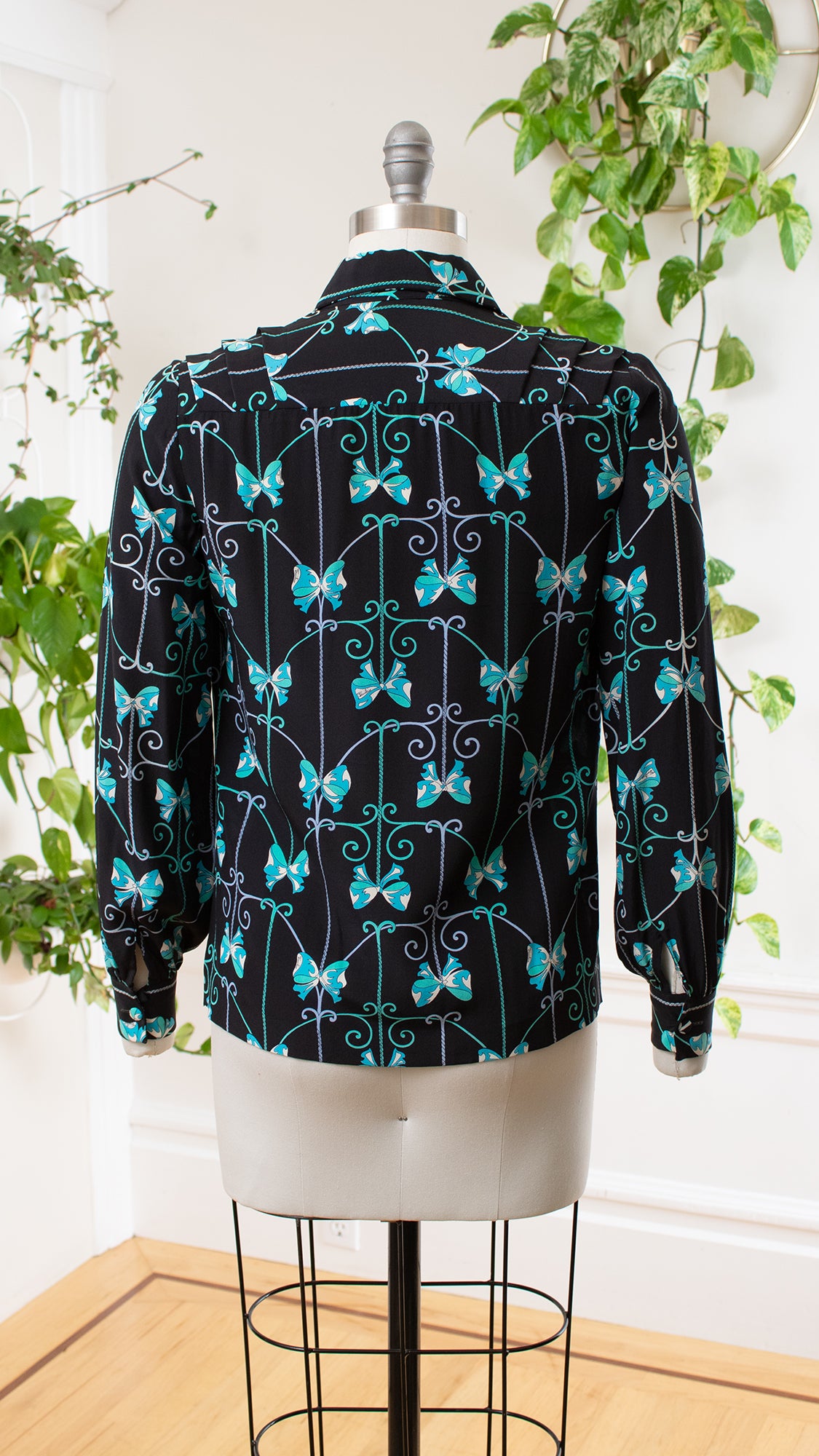 1960s EMILIO PUCCI Silk Blouse | small/medium