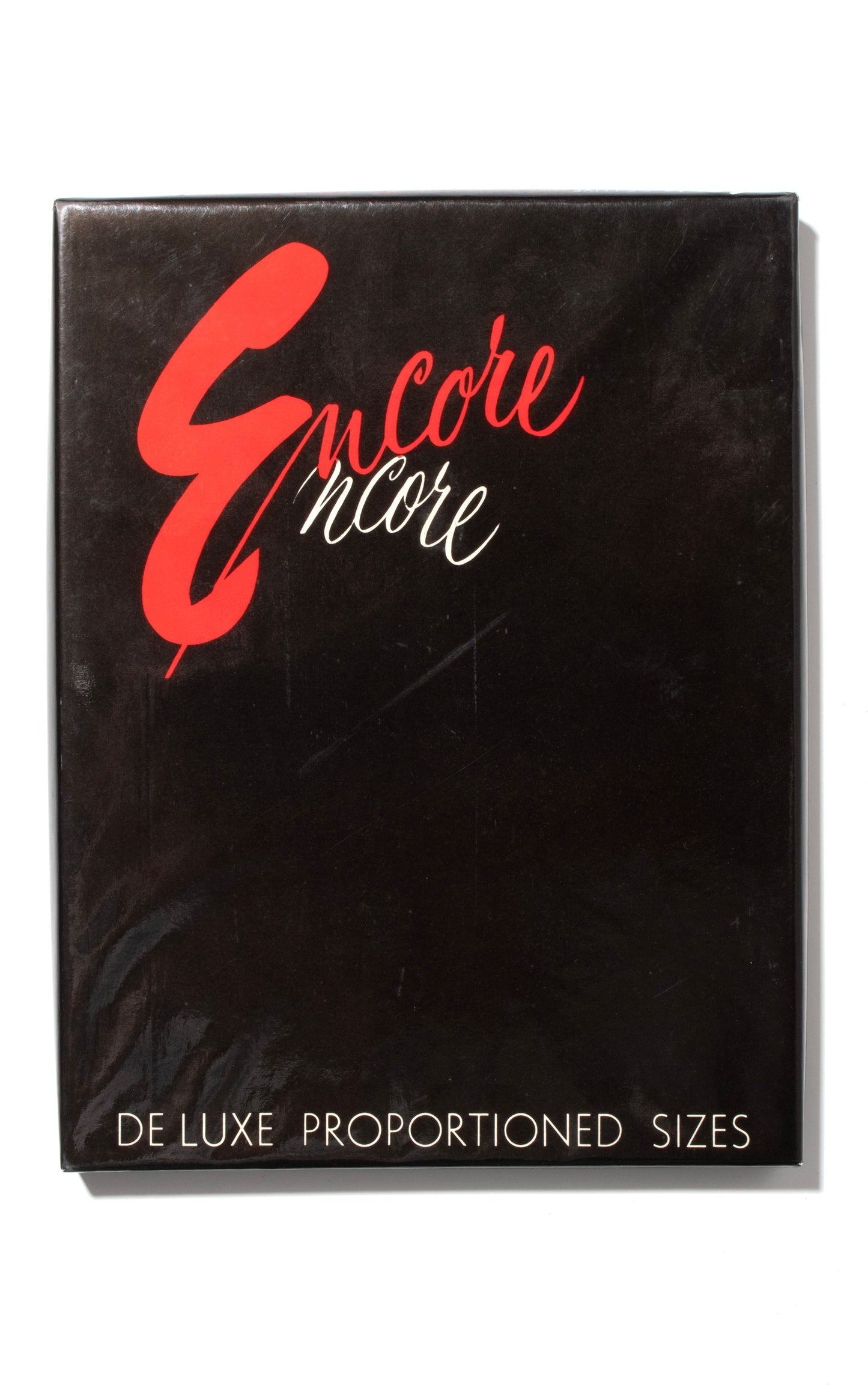 1960s Encore Seamless Nylon Stockings x1 Pair in French Tan | (size 8.5-9)