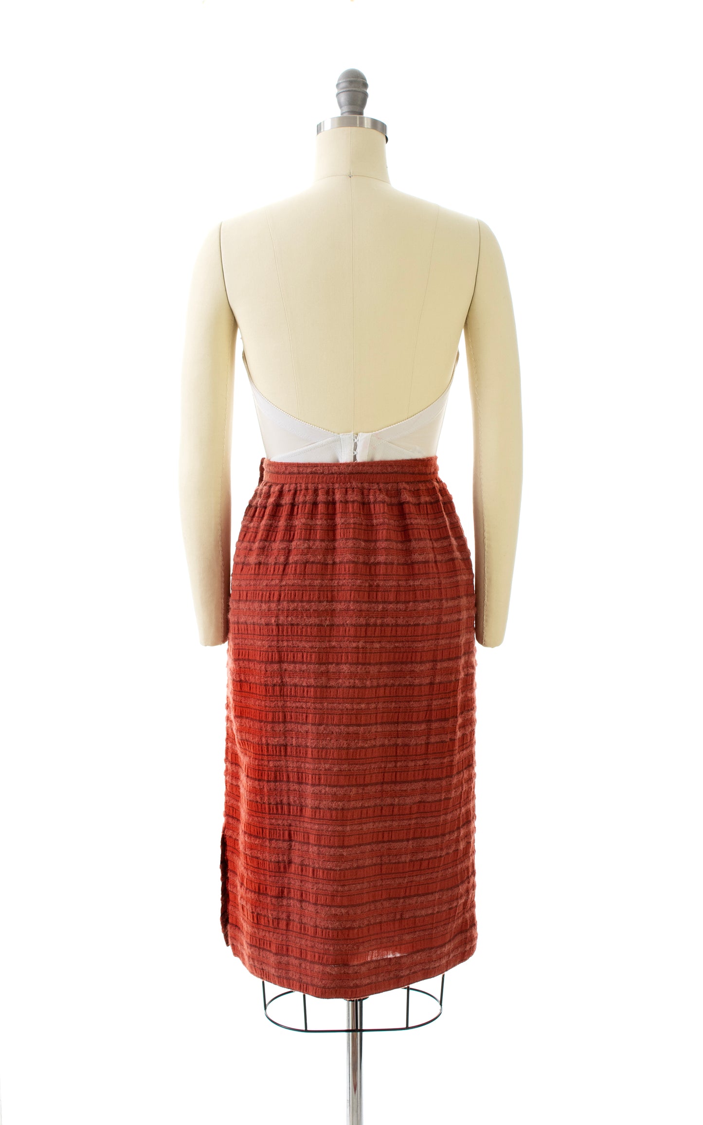 1970s VALENTINO BOUTIQUE Wool Pencil Skirt | small
