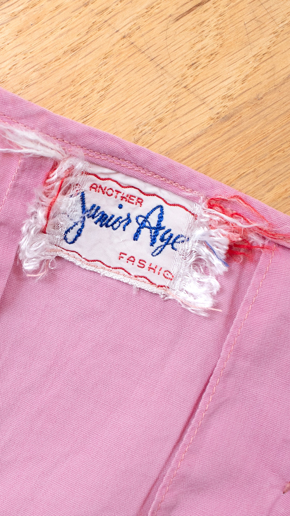 1950s Purple-Pink Halter Top | small