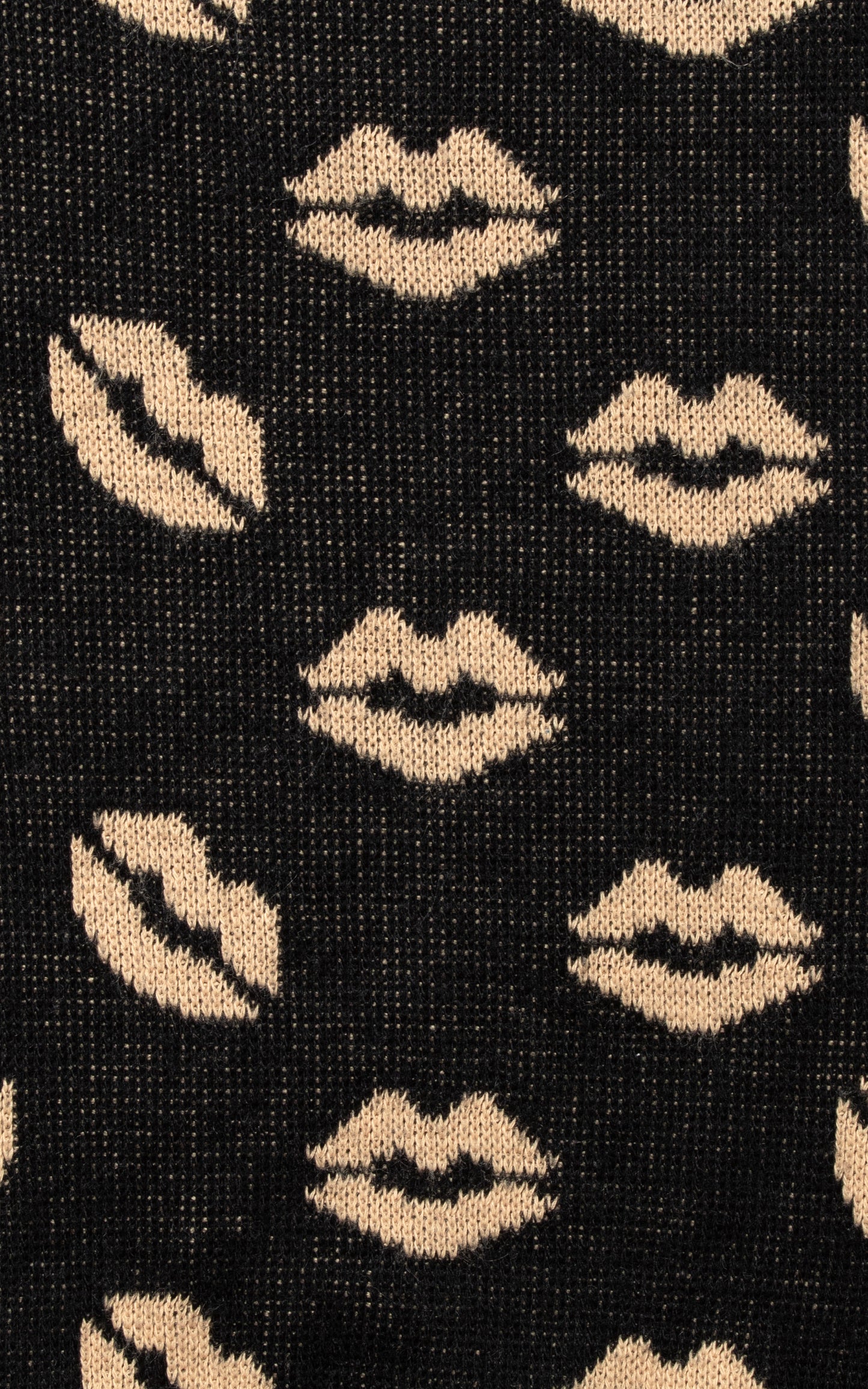 1970s Lips Novelty Sweater | x-small/small