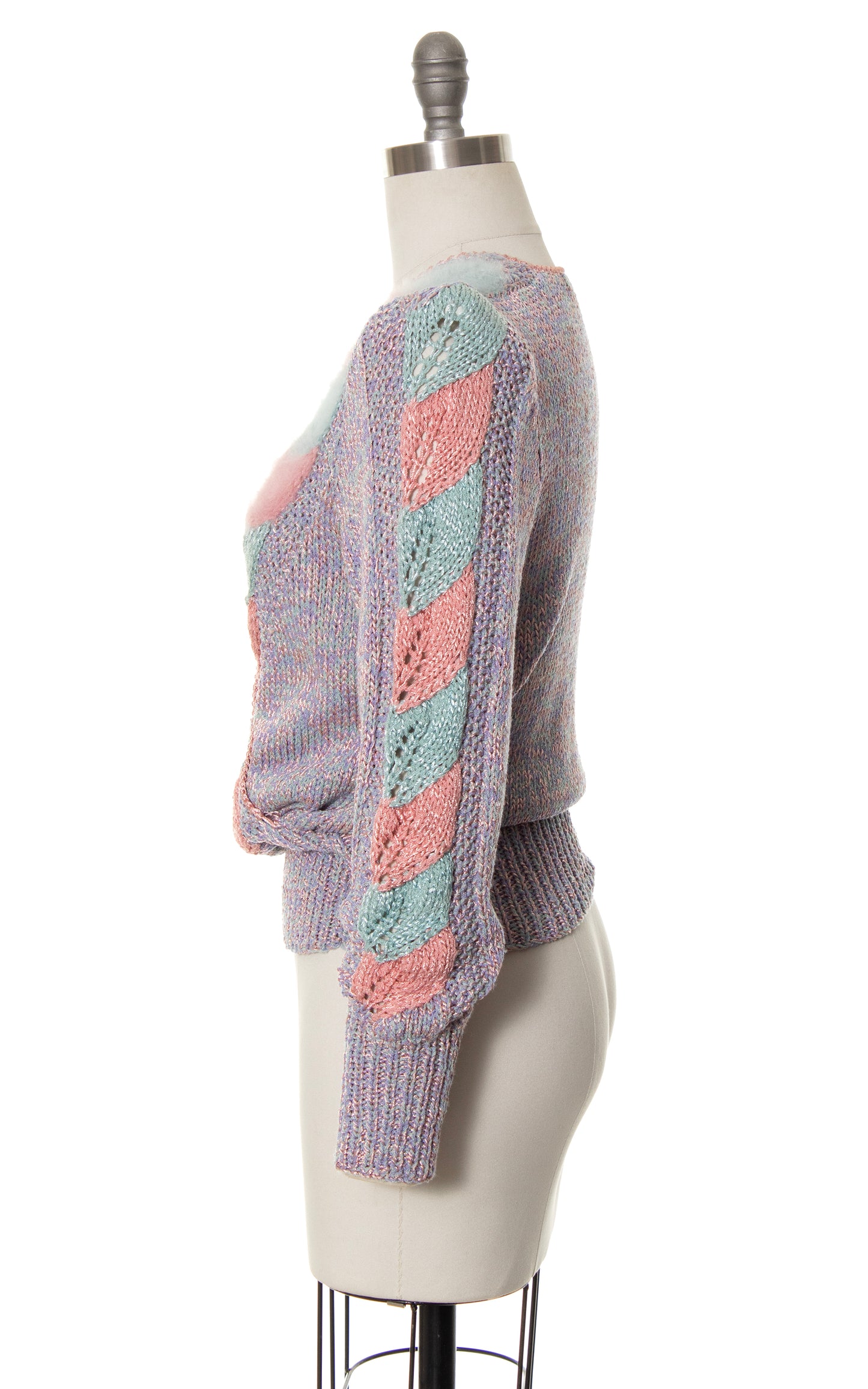 1980s Pastel Knit Sweater | small/medium