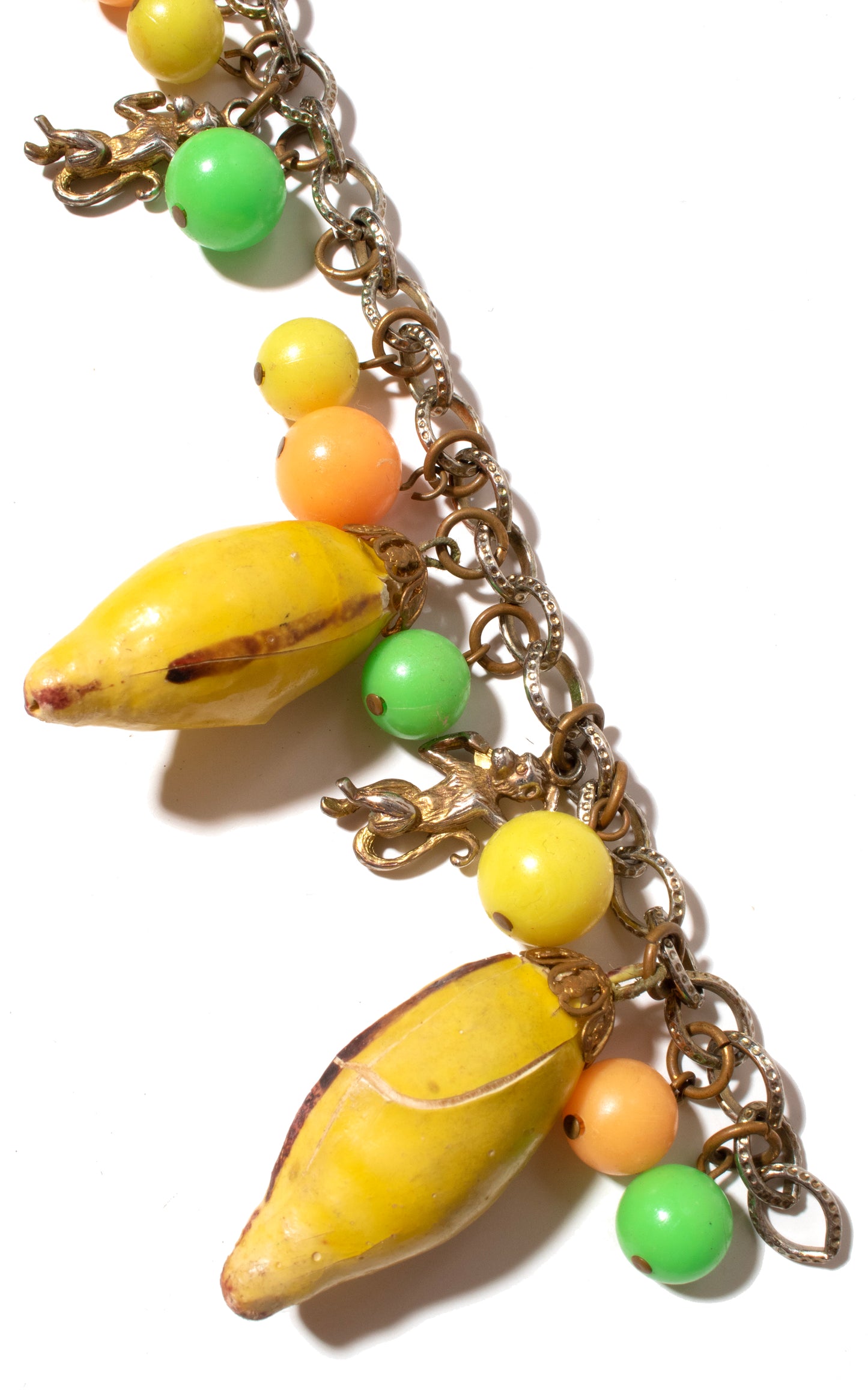 1960s Monkey Bananas Charm Bracelet