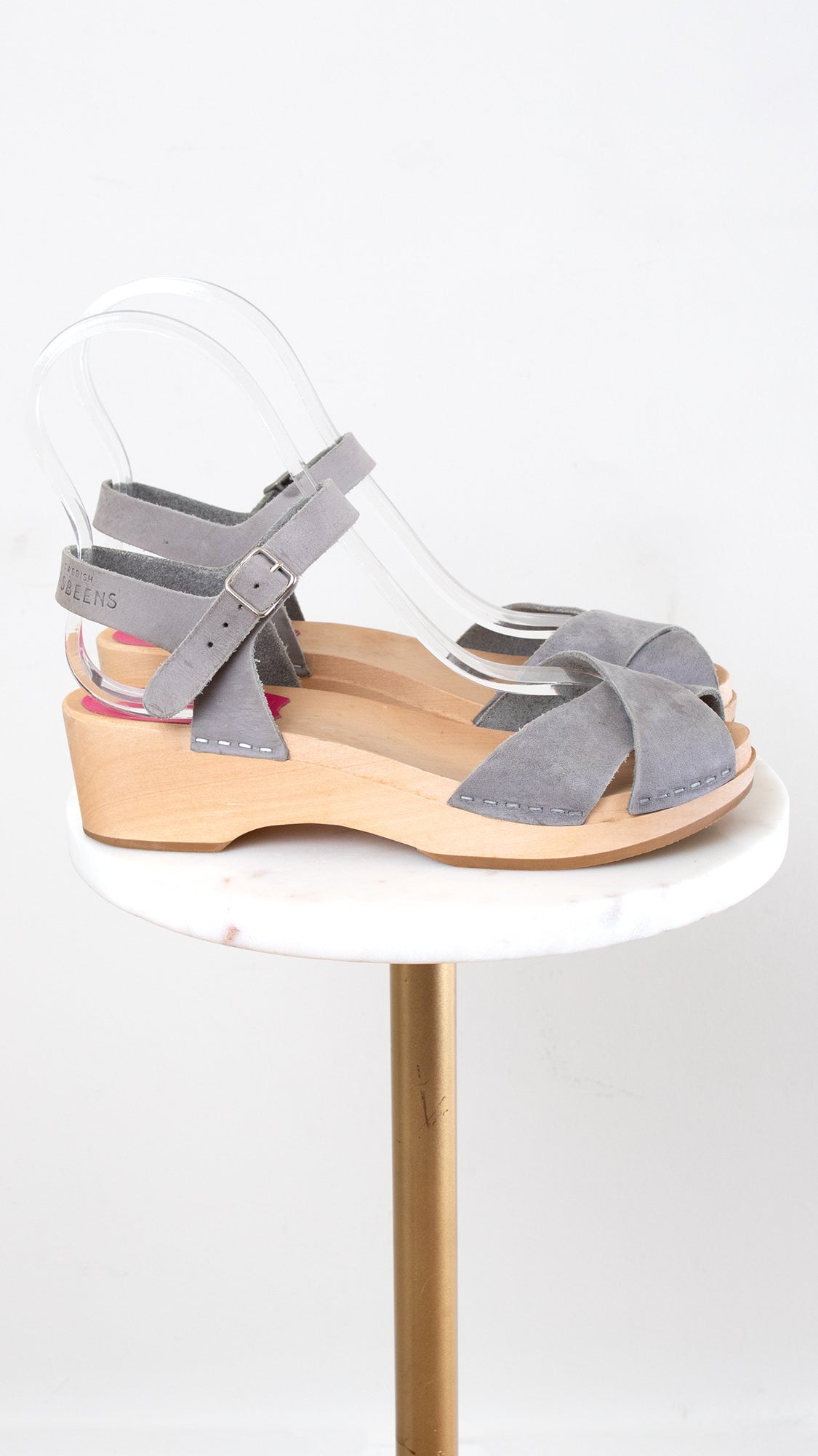 Modern SWEEDISH HASBEENS Leather Clog Sandals | size US 6.5