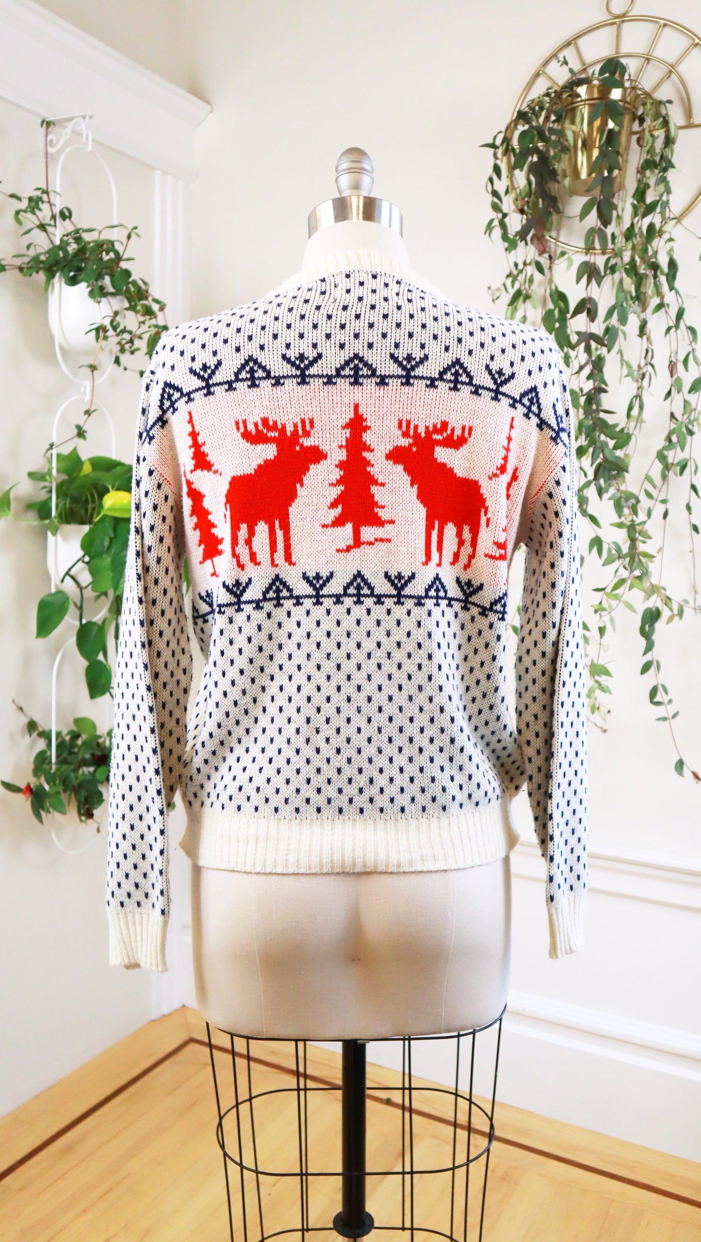 1970s Winter Novelty Sweater | x-large