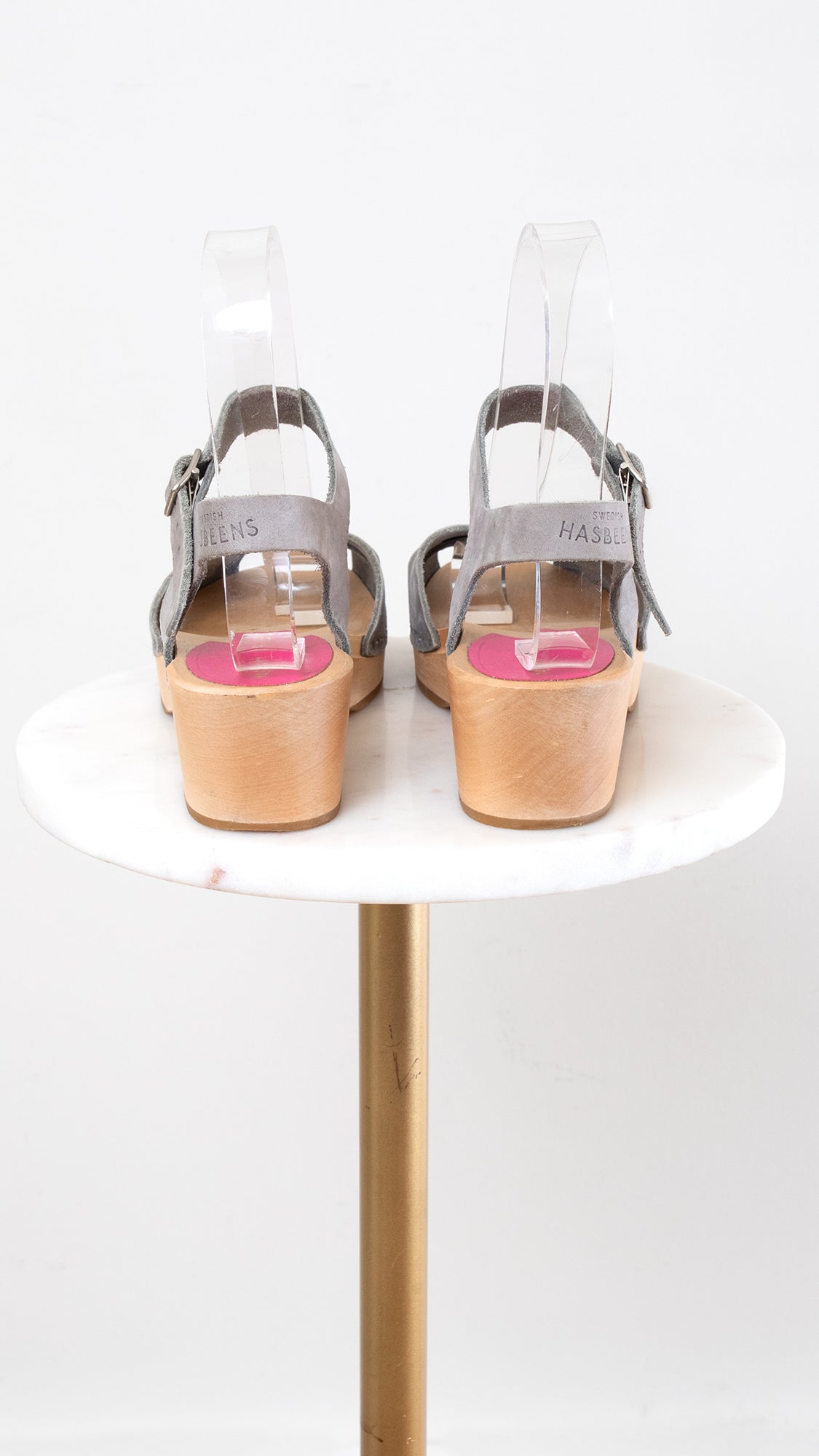 Modern SWEEDISH HASBEENS Leather Clog Sandals | size US 6.5