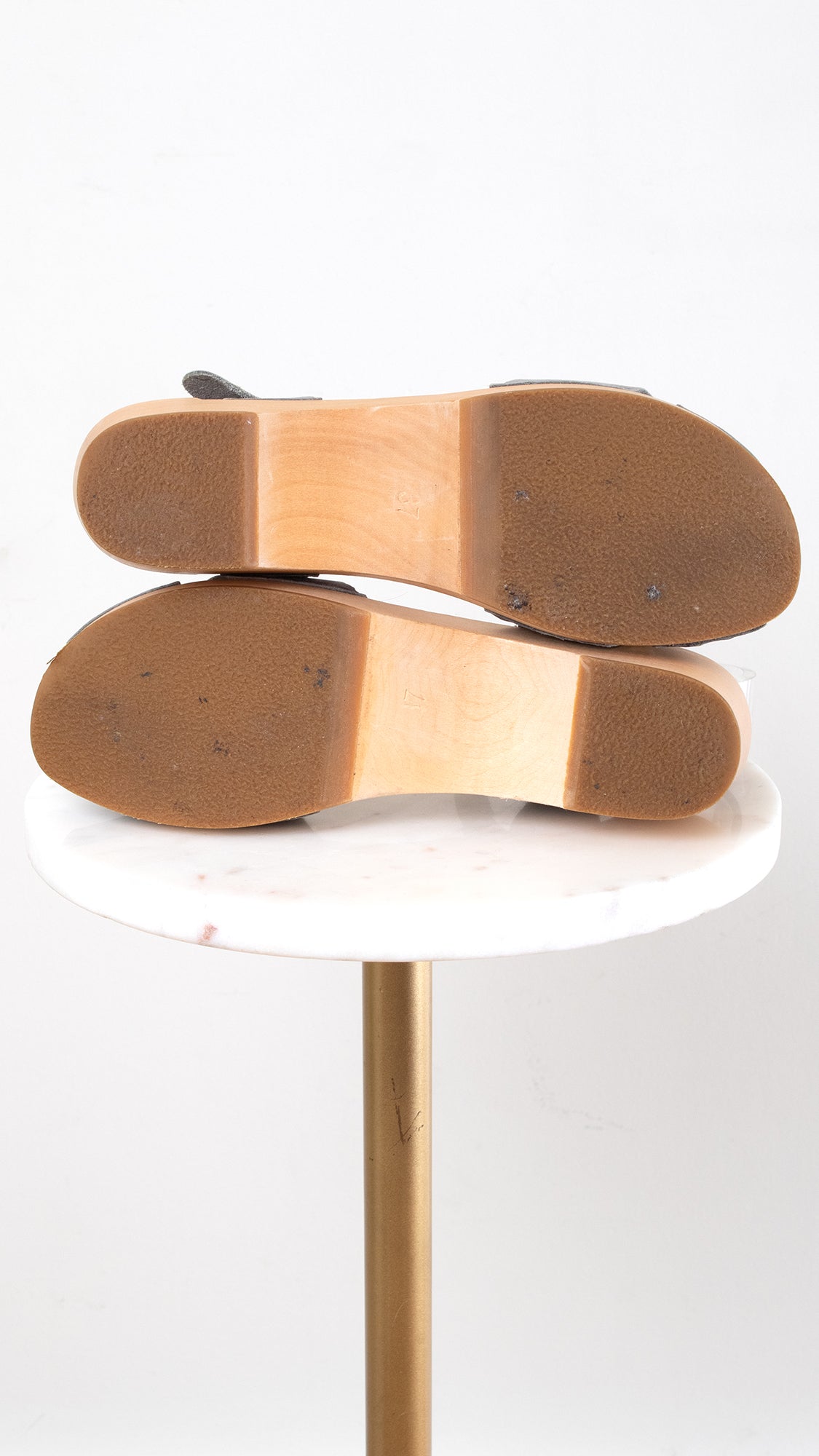 Modern SWEEDISH HASBEENS Leather Clog Sandals | size US 6.5