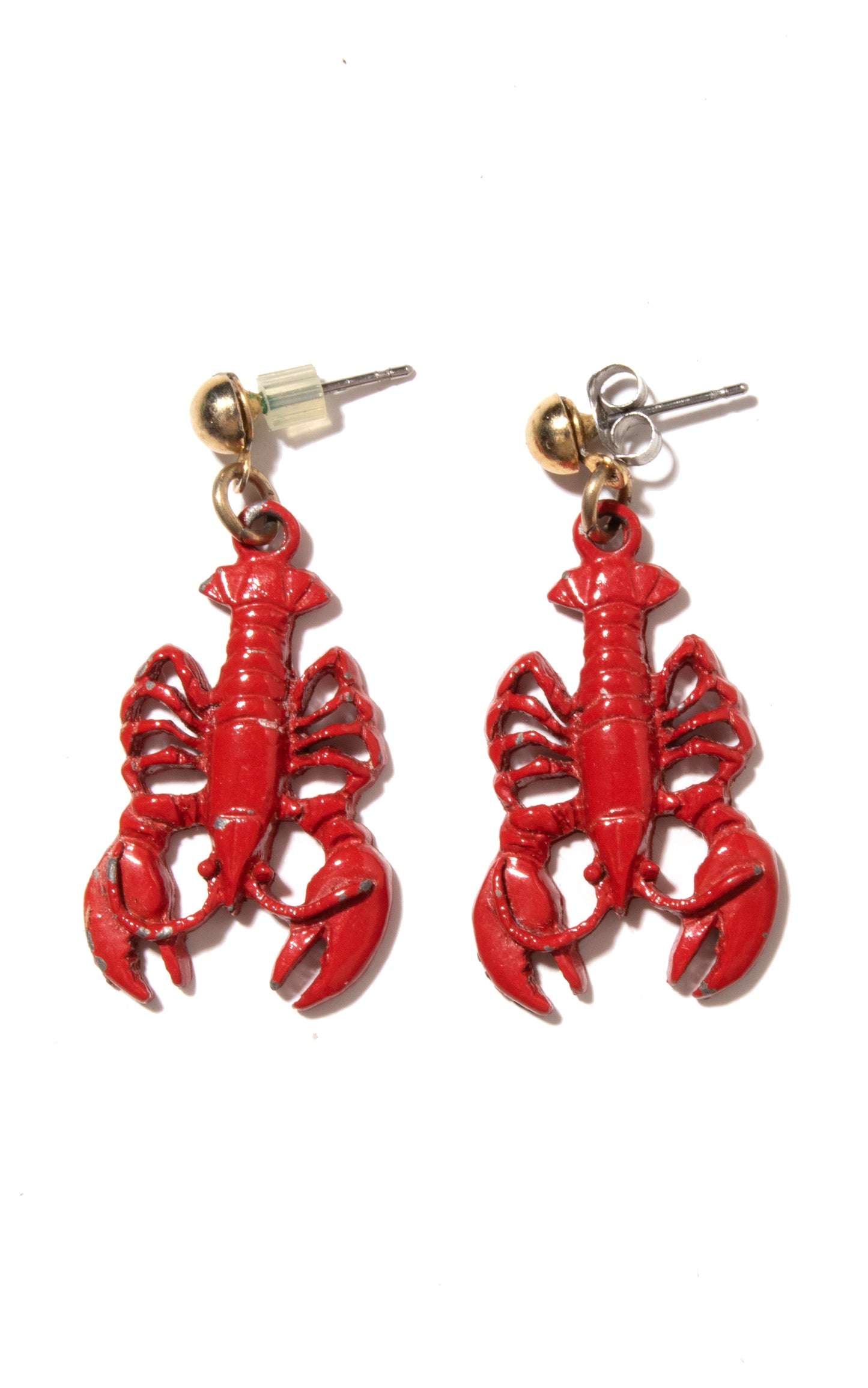 1980s Lobster Earrings
