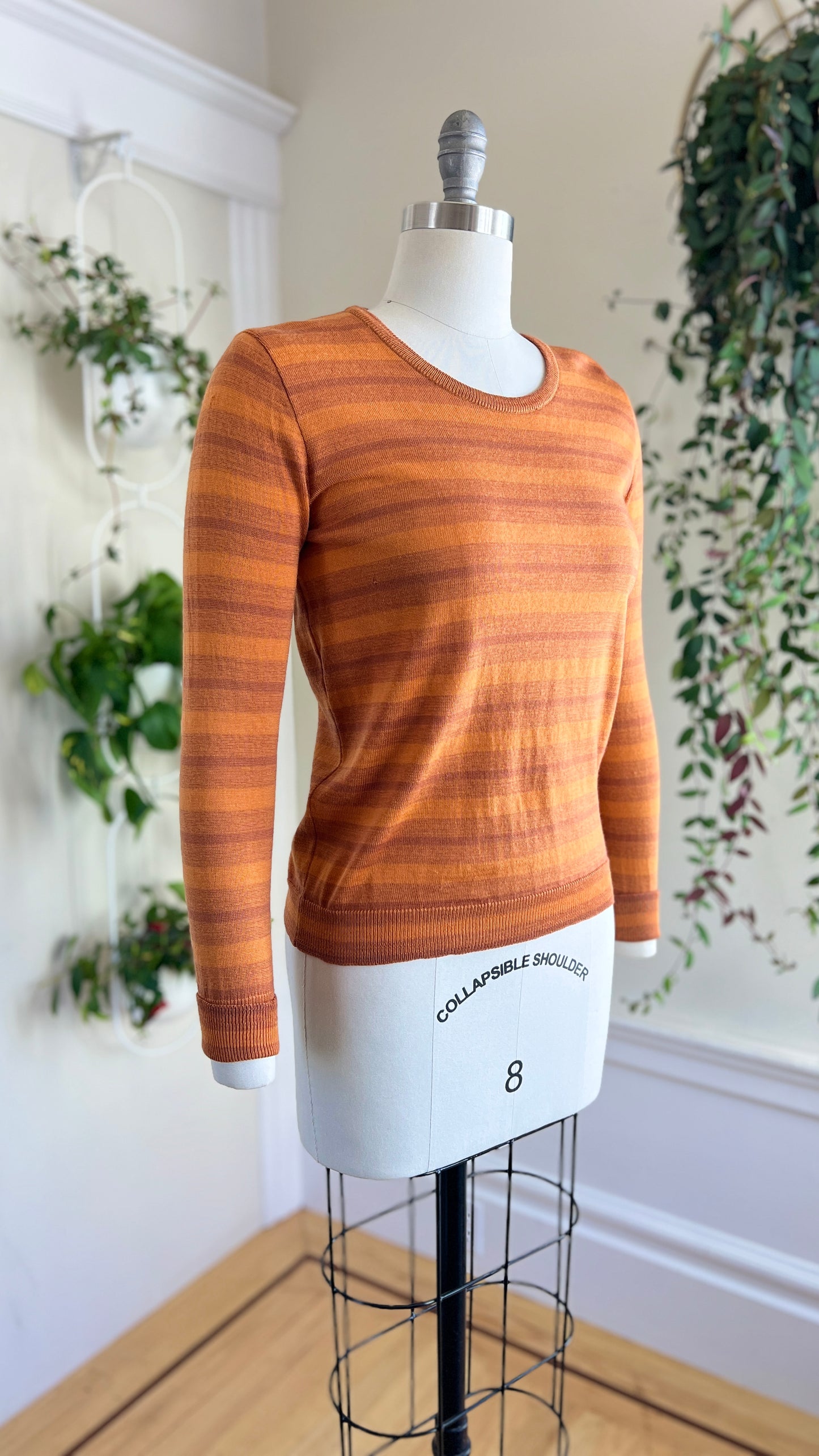 1970s Striped Wool Sweater | small/medium