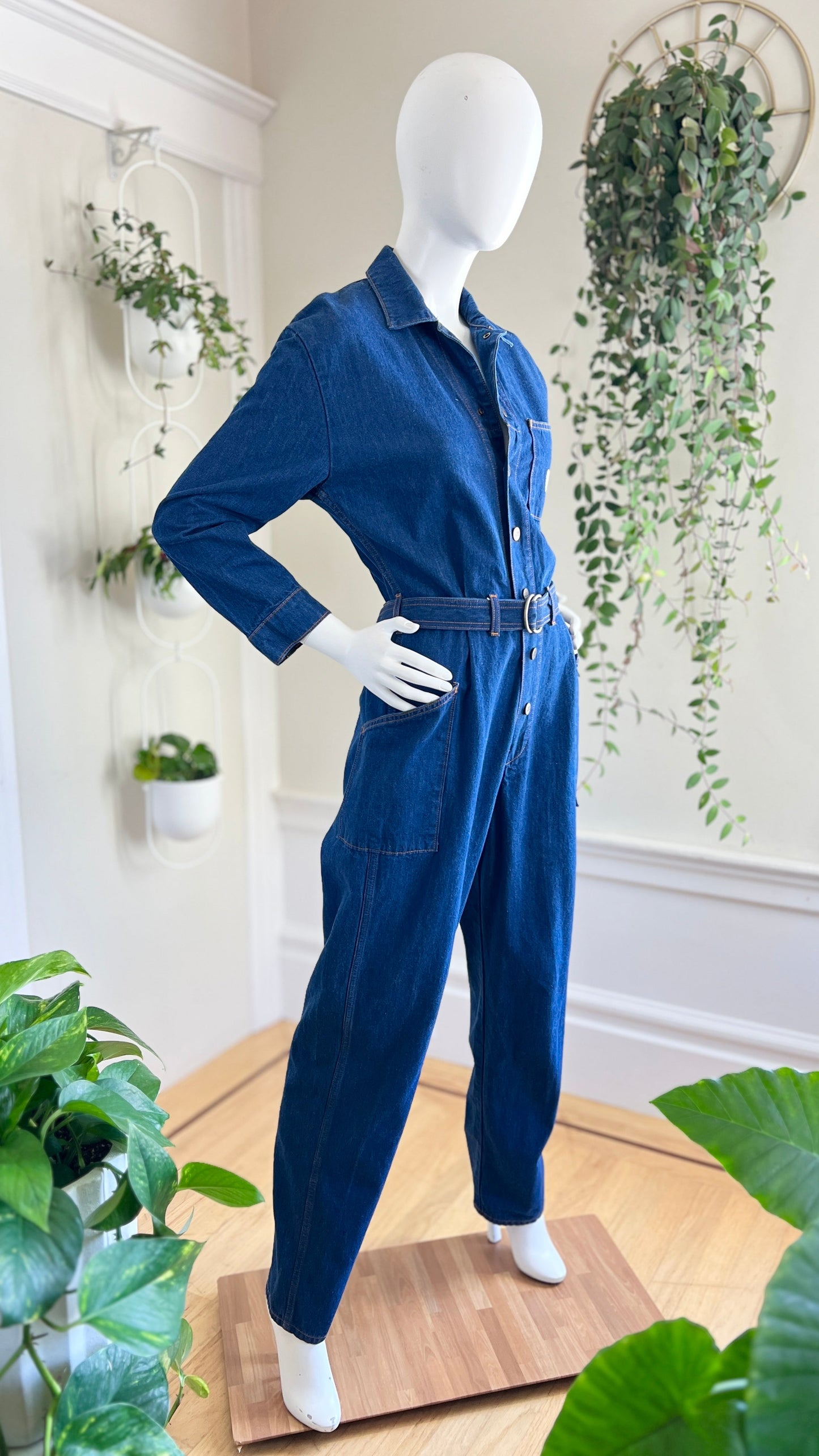 Y2K 2000s LEE Denim Jumpsuit | small/medium