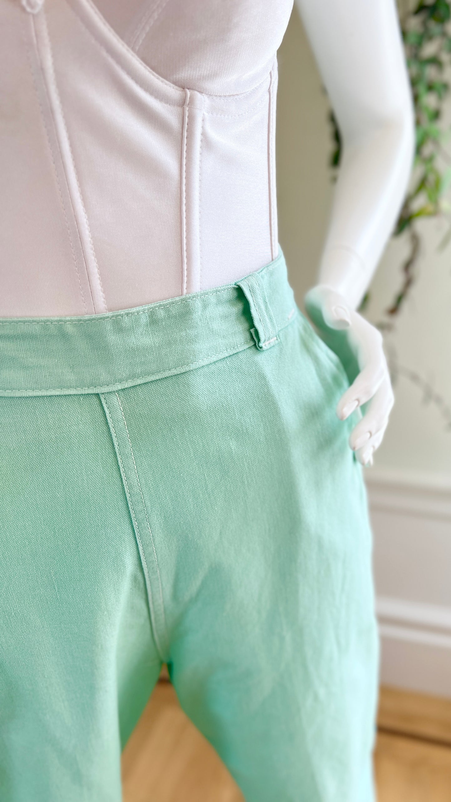 1940s Side Zip Pants | small