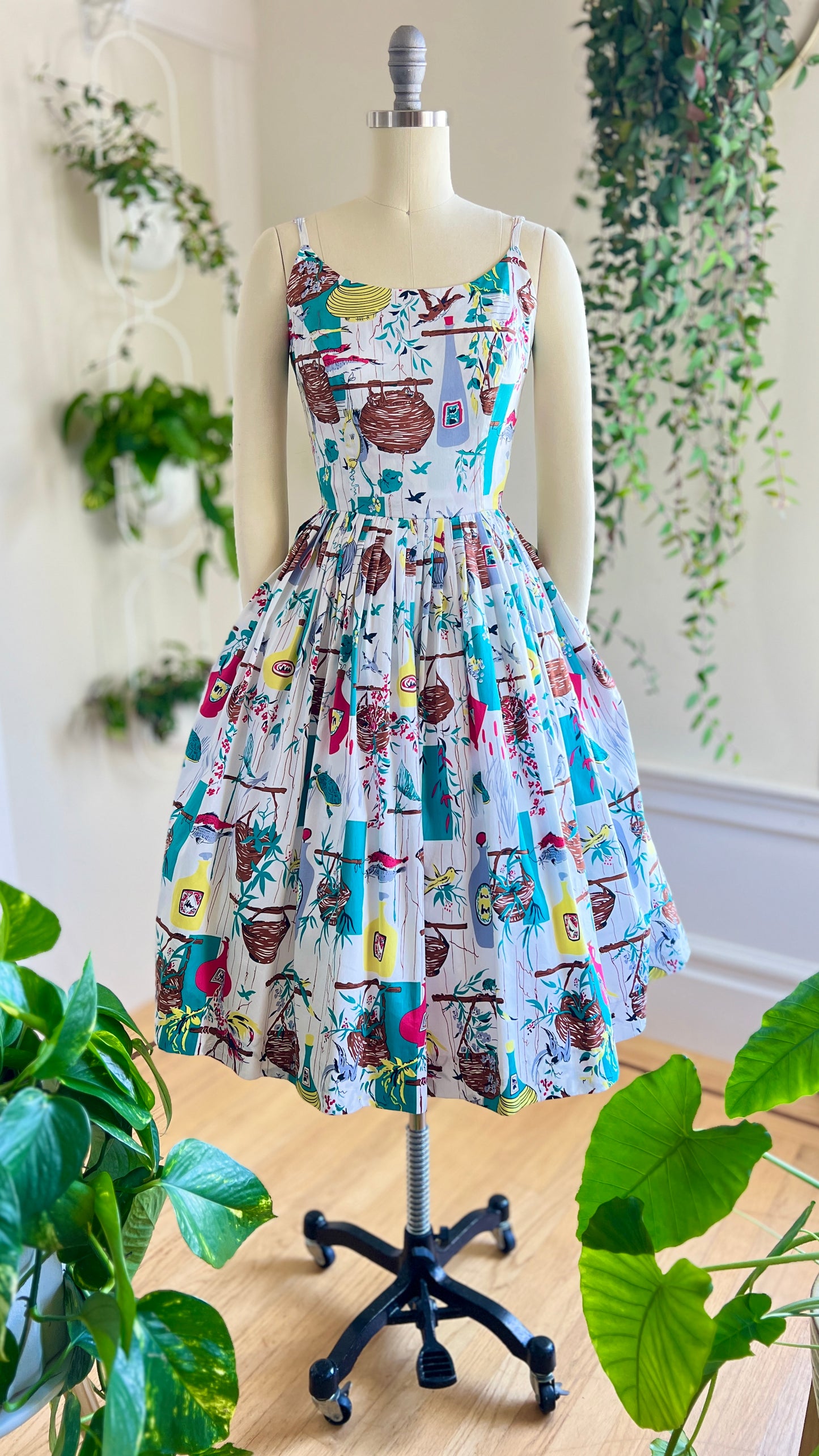 Modern DOLLZ & DAMES Novelty Print Sundress | small