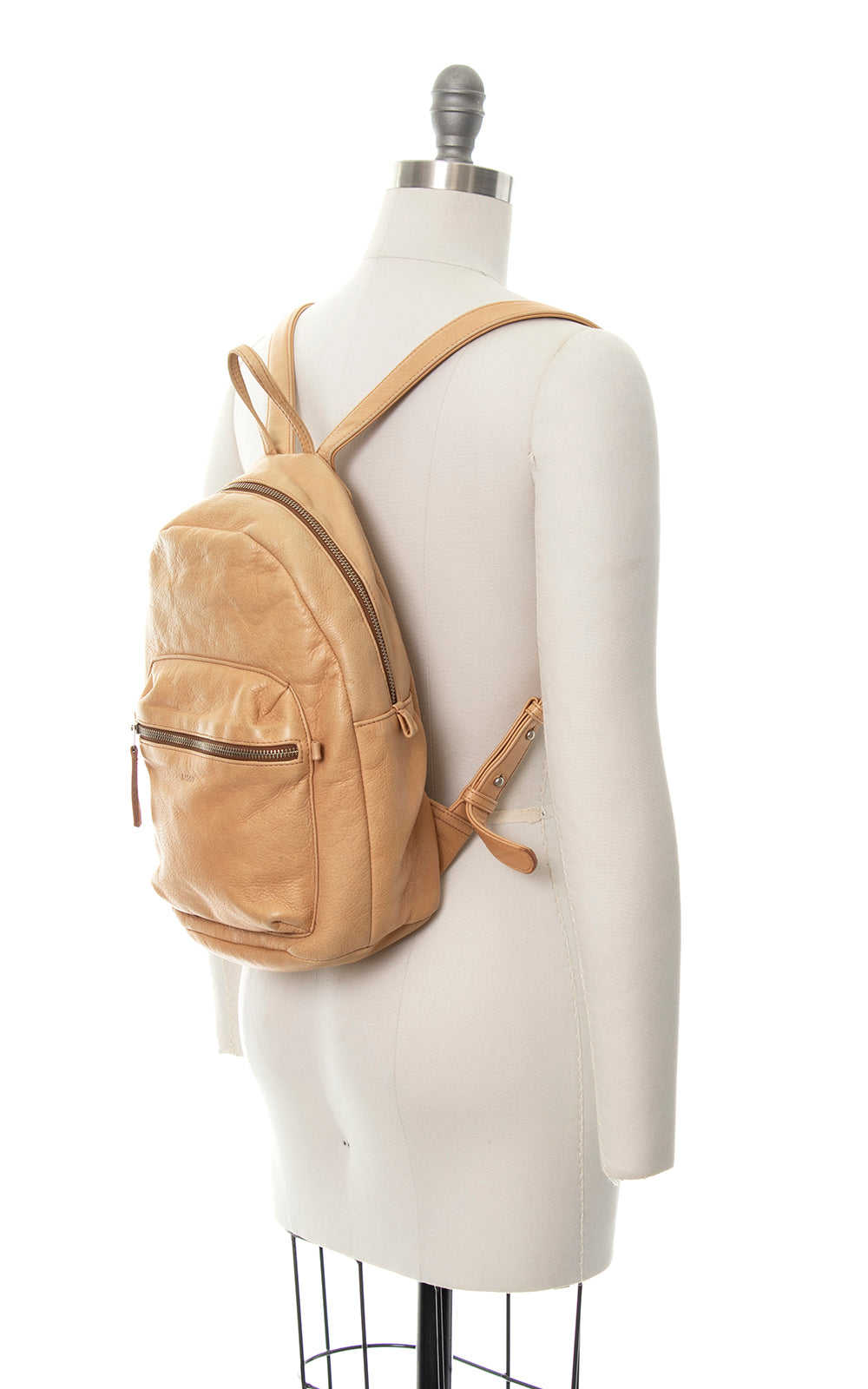 Modern BAGGU Leather Mini Backpack – Birthday Life Vintage
