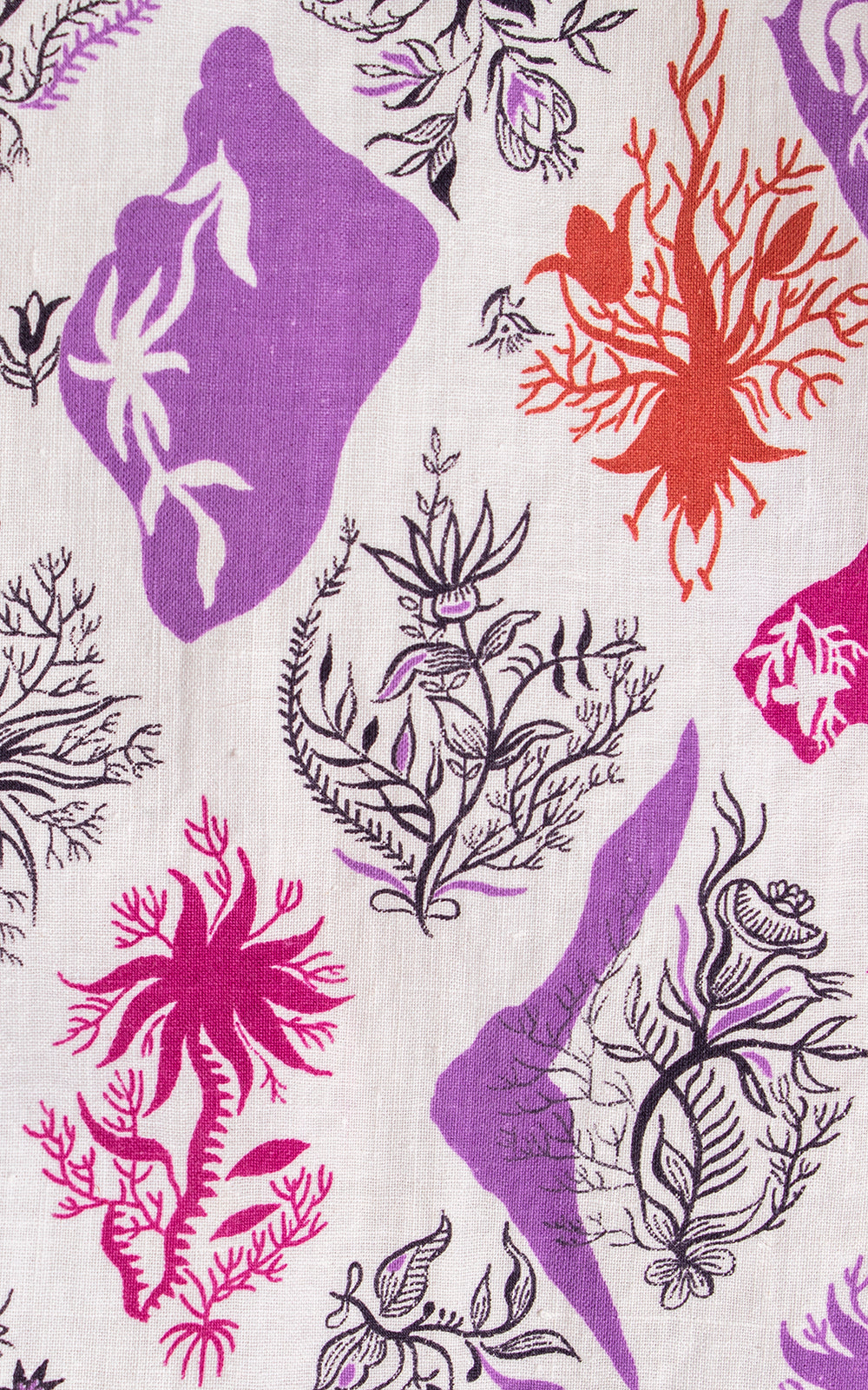 1950s HORROCKSES Botanical Printed Dress Set | medium