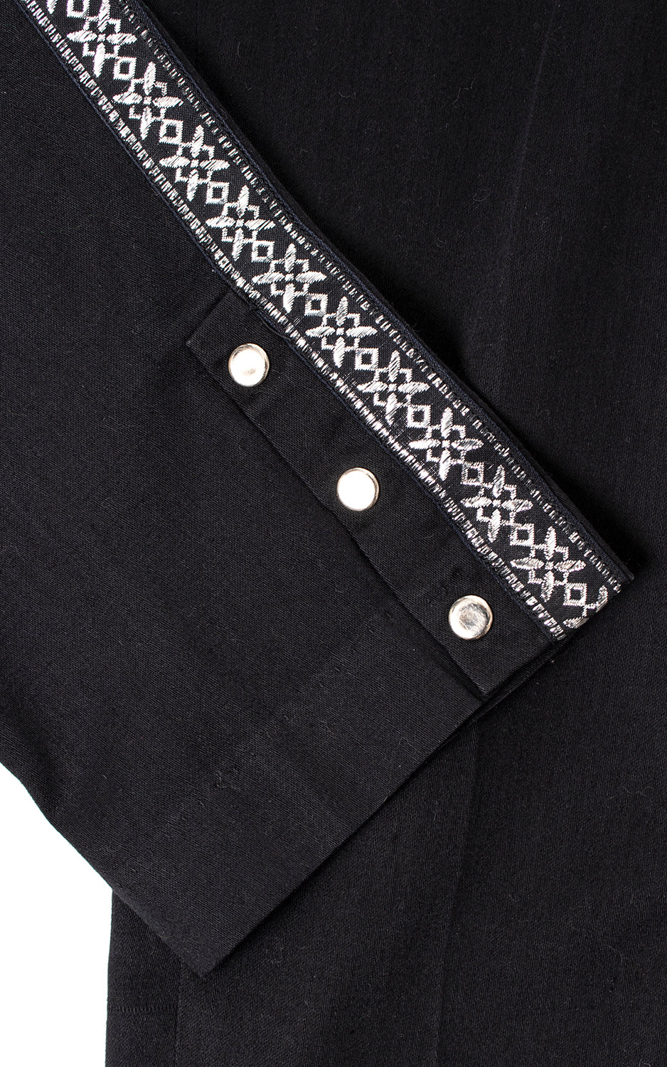Vintage 1940s Black Ribbon Ranchwear Western Pants | size xs | Birthday Life Vintage