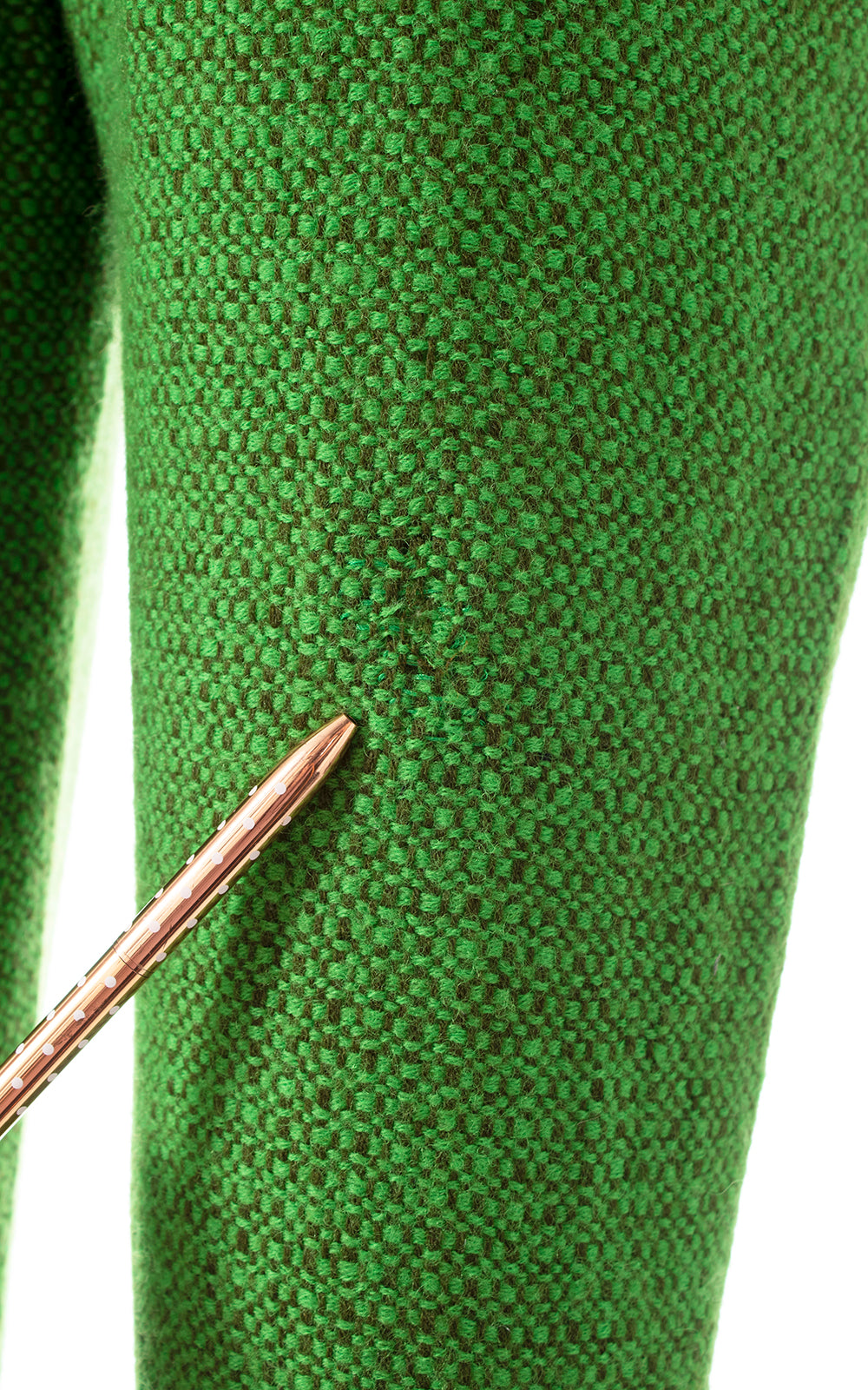 BLV x DEANNA || 1960s Green Wool Cigarette Pants | x-small