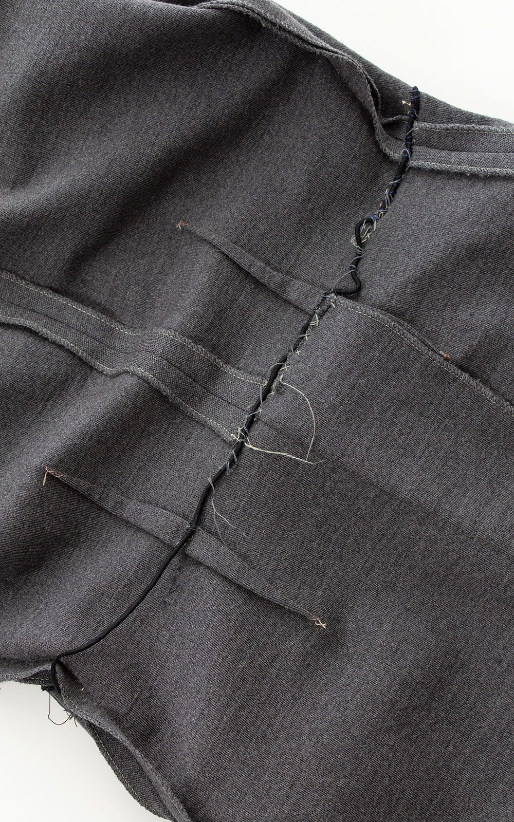 1950s Knit Wool Wiggle Dress with Pockets | small/medium