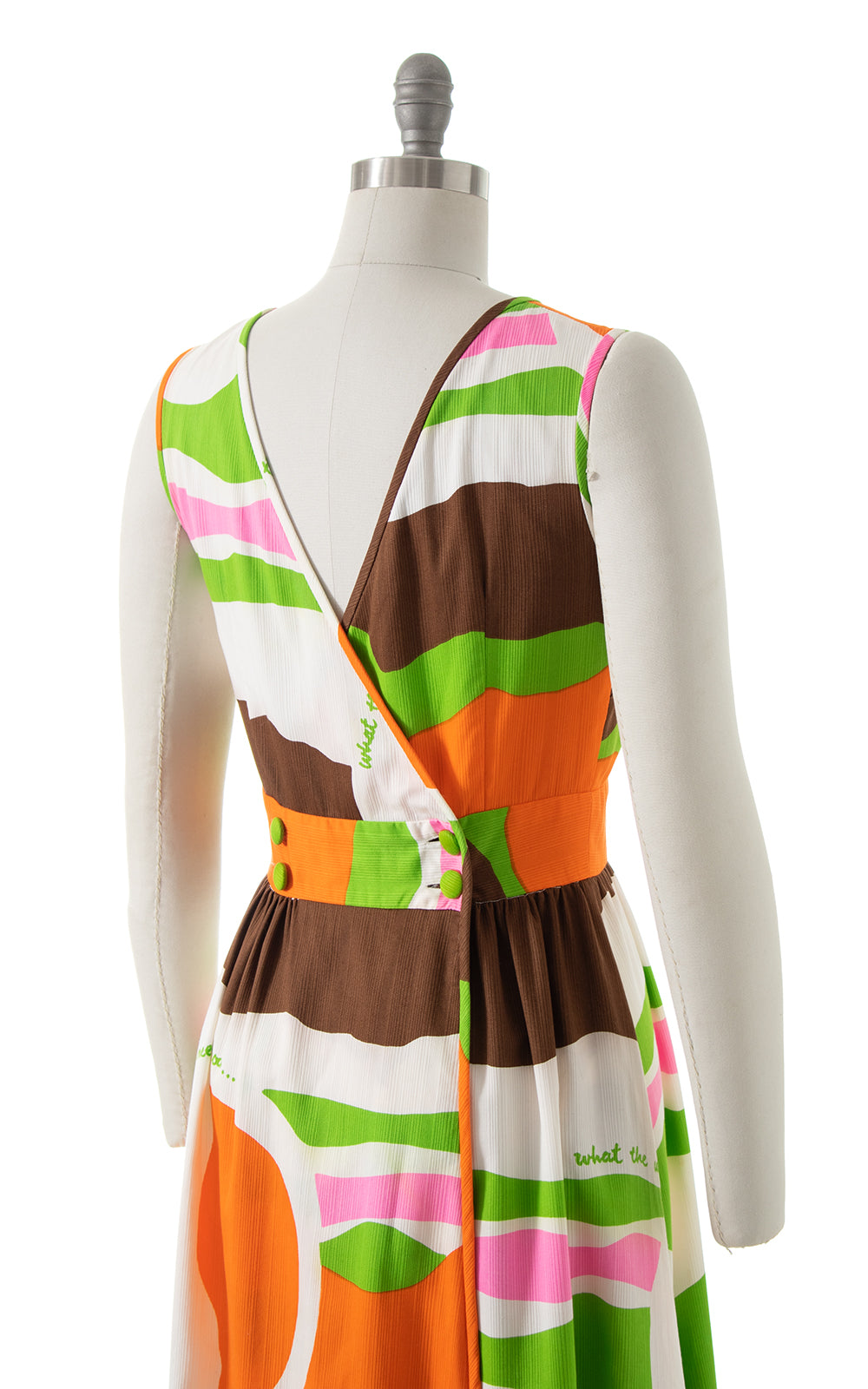 1970s What The World Needs Now Maxi Dress | small
