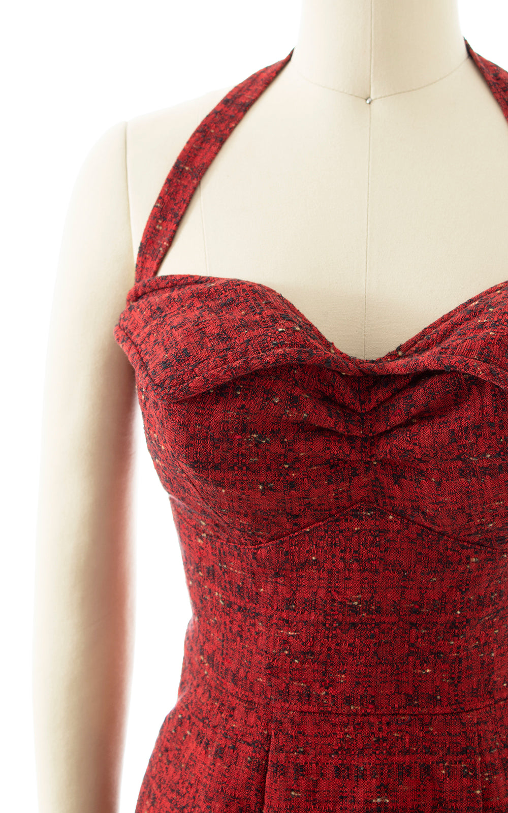 BLV x DEANNA || 1960s Petal Bust Halter Dress with Secret Pocket | sma Birthday Life Vintage BLV x DEANNA || 1960s Petal Bust Halter Dress with Secret Pocket | sma Birthday Life Vintage