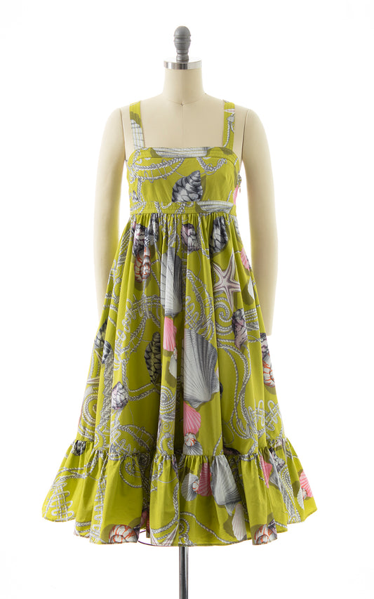 Modern J CREW Seashell Novelty Print Sundress | x-small