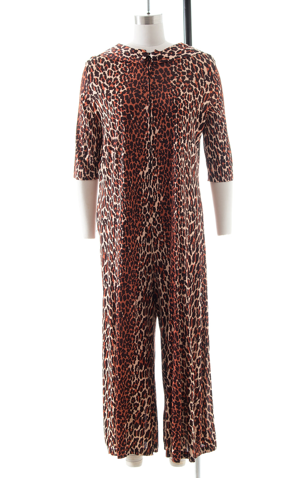 1970s Leopard Print Jumpsuit