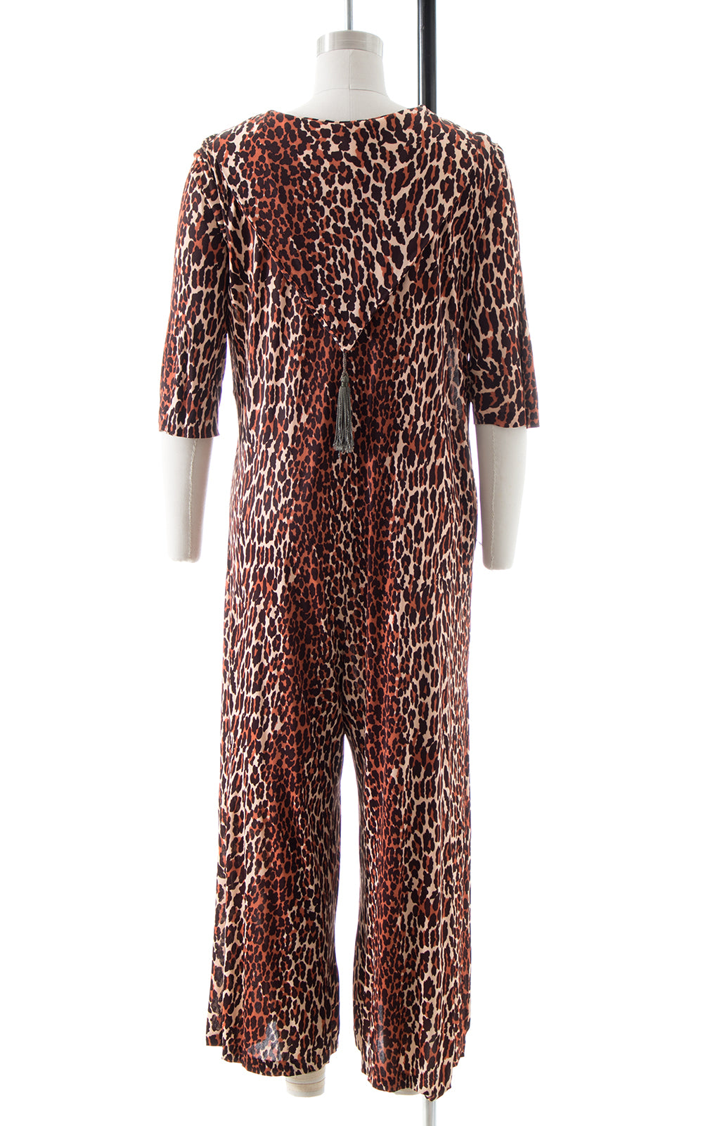 1970s Leopard Print Jumpsuit