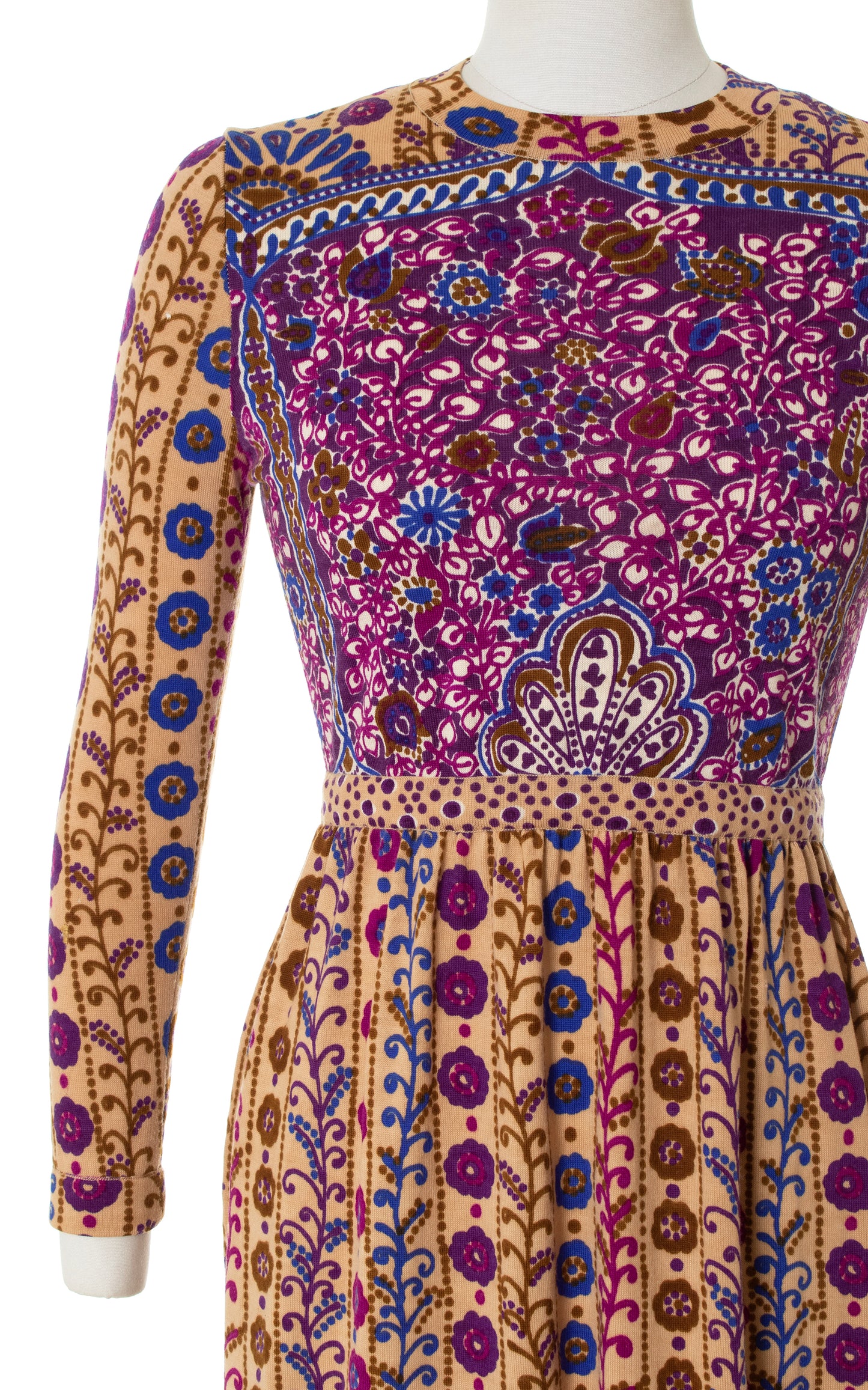 1960s GOLDWORM Knit Merino Wool Dress | small/medium