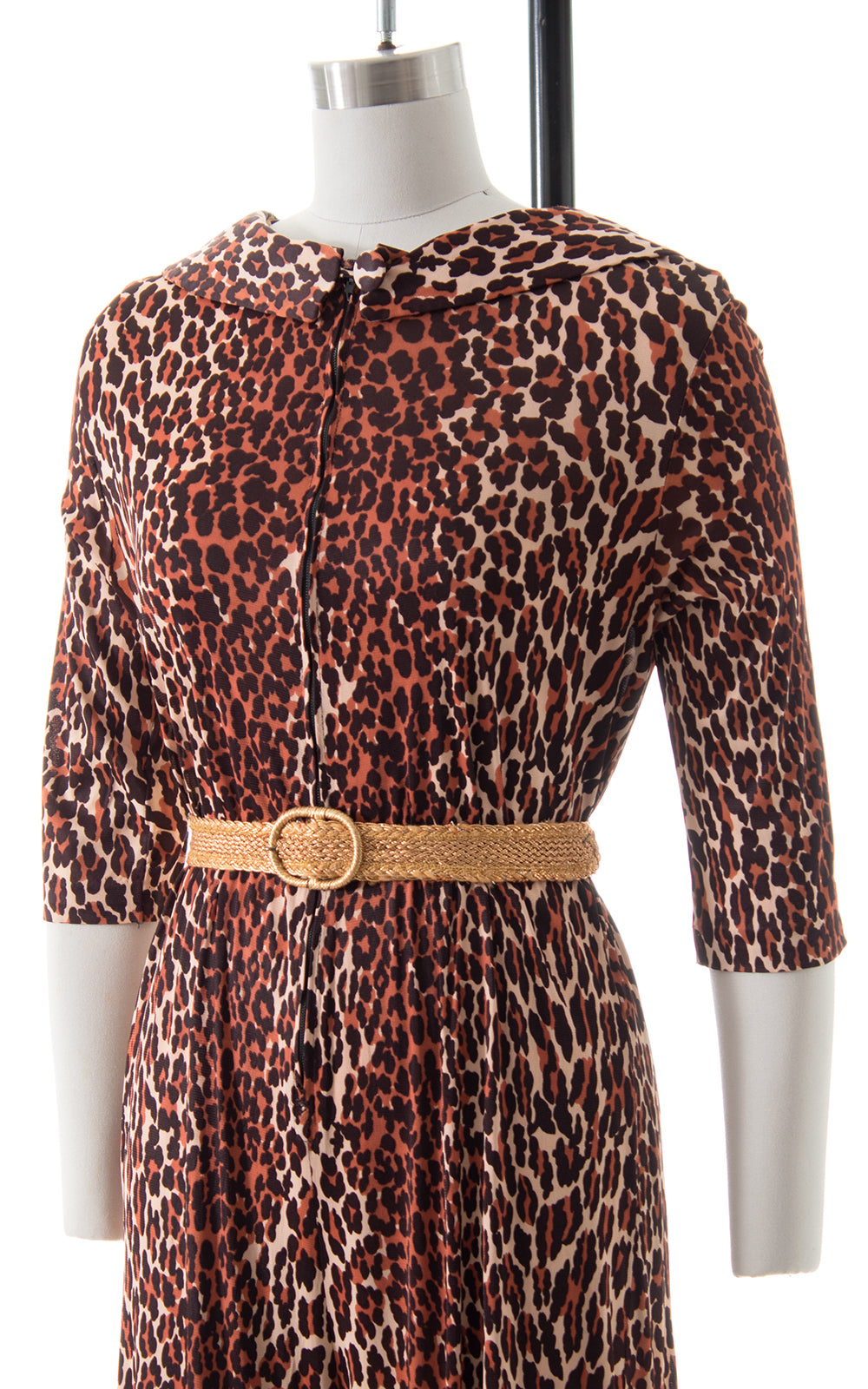 1970s Leopard Print Jumpsuit