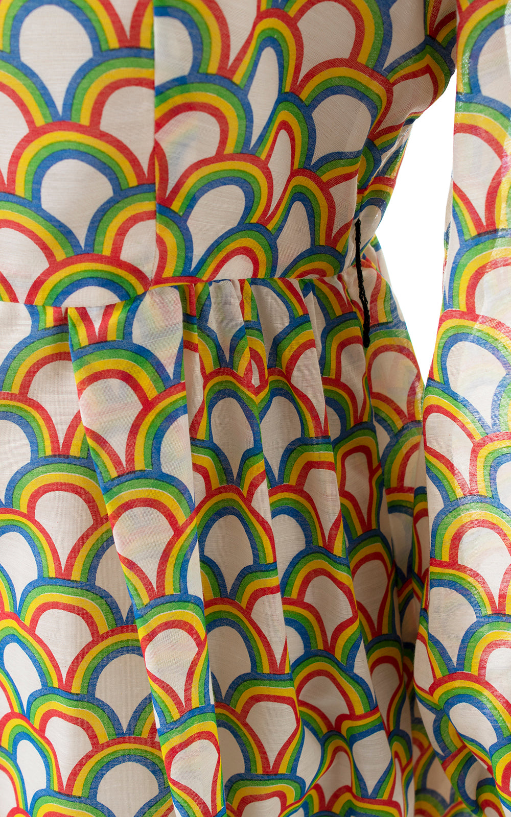 1960s DEADSTOCK Rainbow Dress | medium