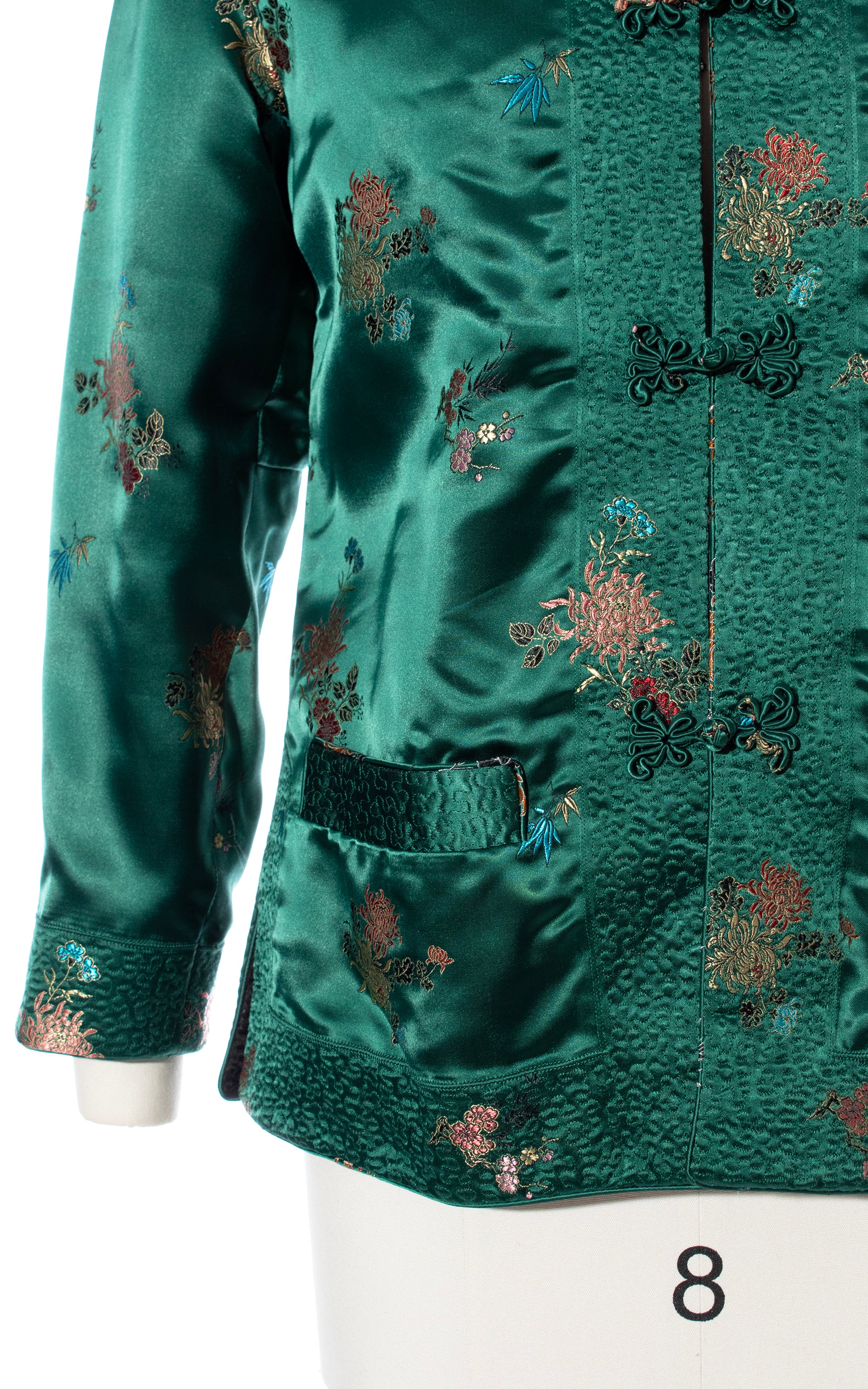 1960s REVERSIBLE Floral Satin Jacquard Jacket | small/medium – Birthday  Life Vintage