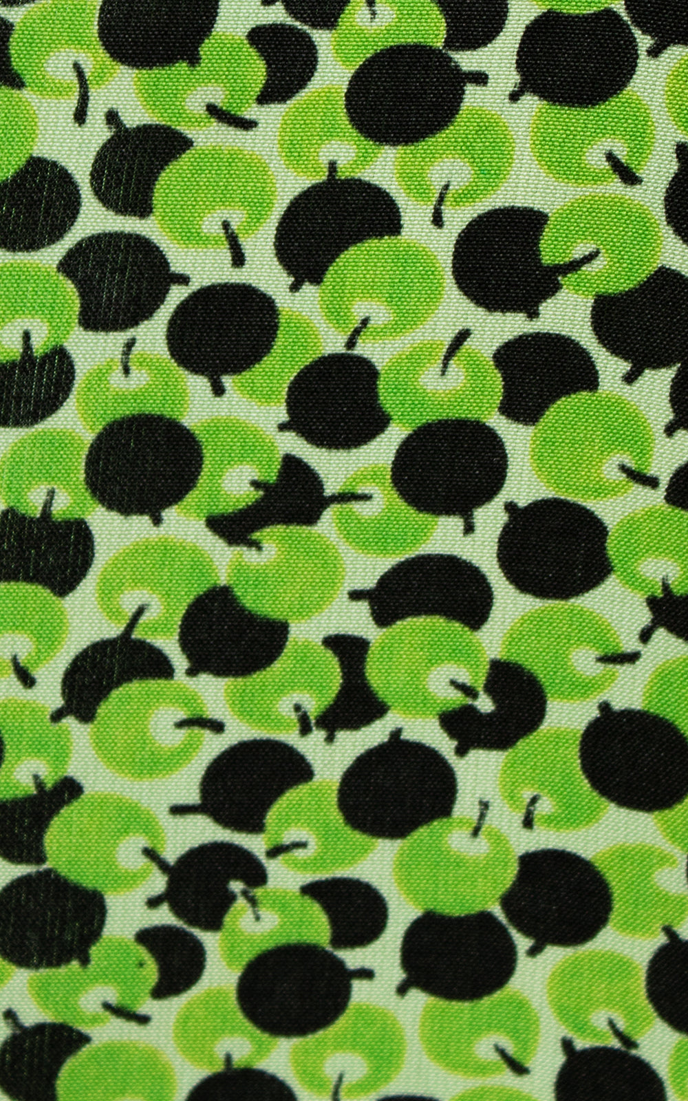1940s Apples or Olives Novelty Print Rayon Skirt | small/medium