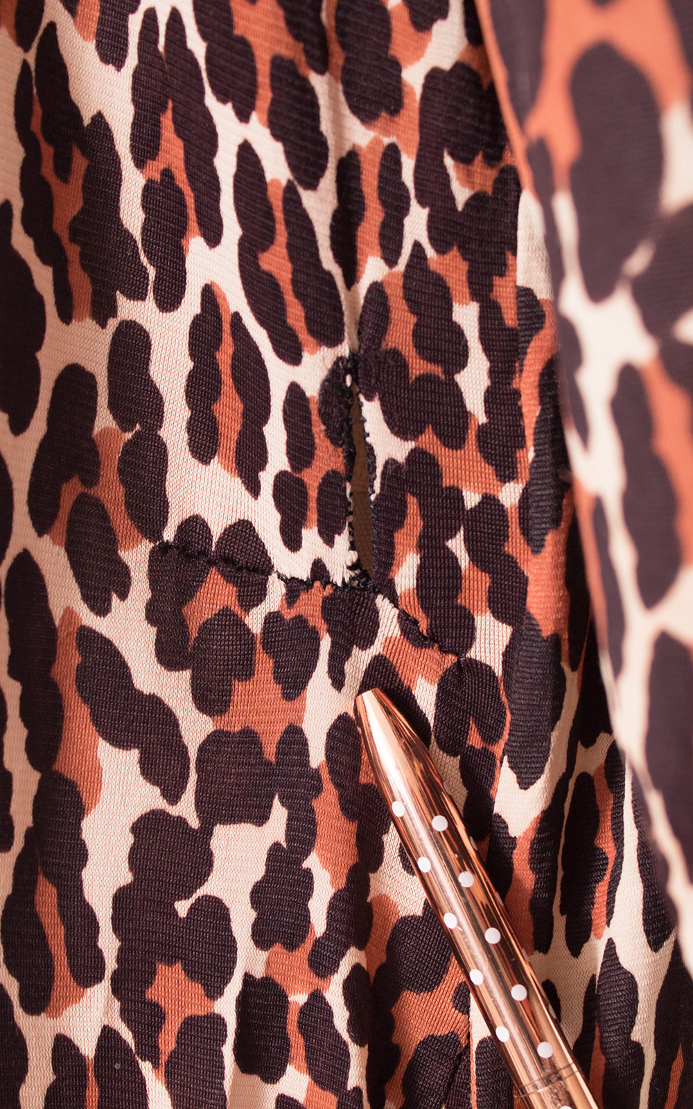 1970s Leopard Print Jumpsuit