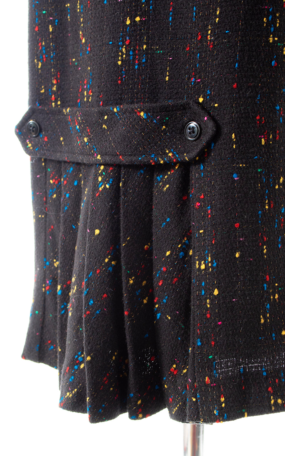 BLV x DEANNA || 1980s does 1950s Flecked Pencil Skirt | x-small