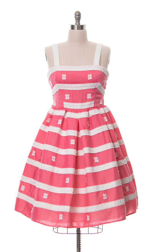 Modern BARBIE x UNIQUE VINTAGE "Suburban Shopper" Sundress | large/x-large