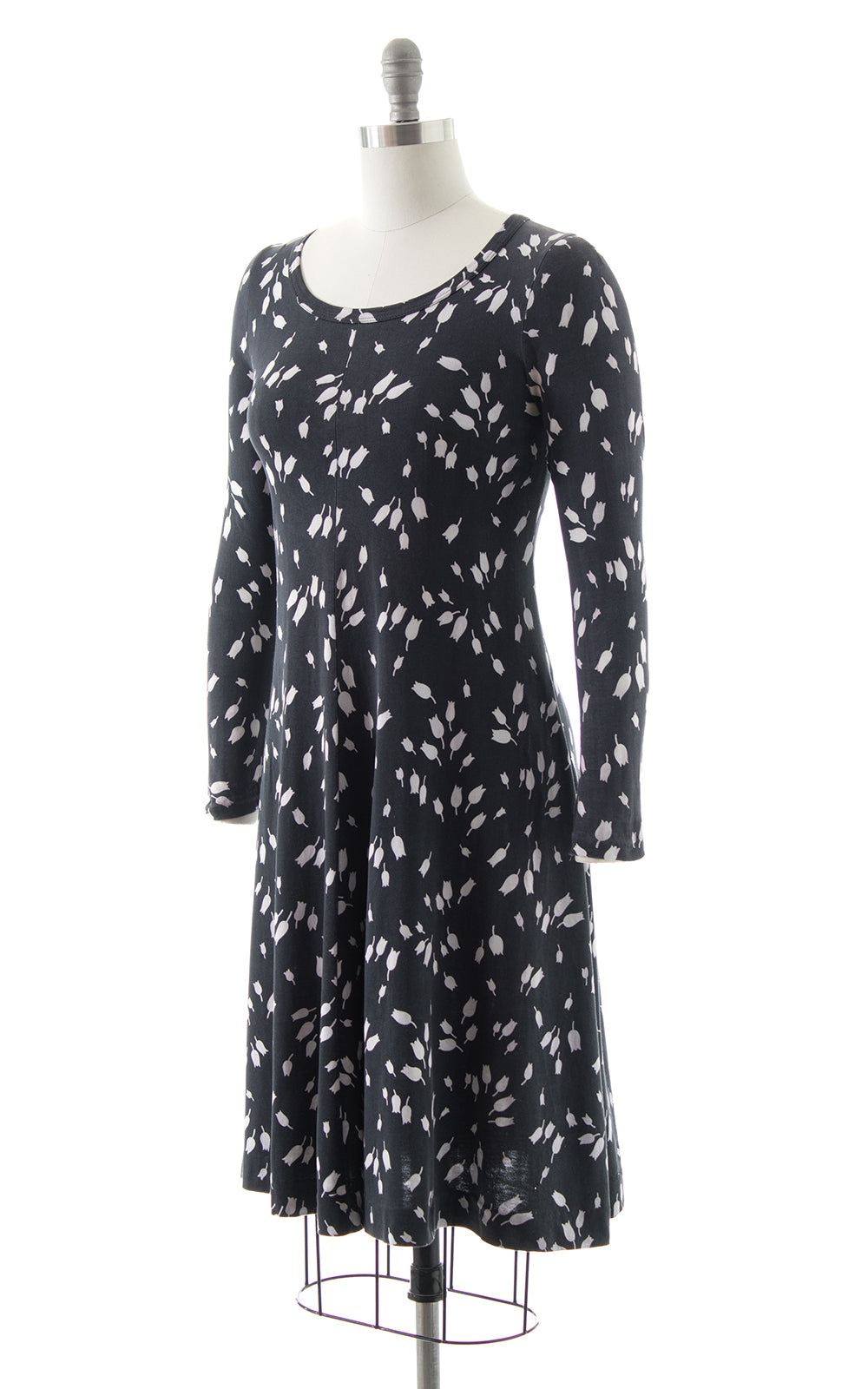 1970s Diane von Furstenberg Tulip Jersey Dress BirthdayLifeVintage