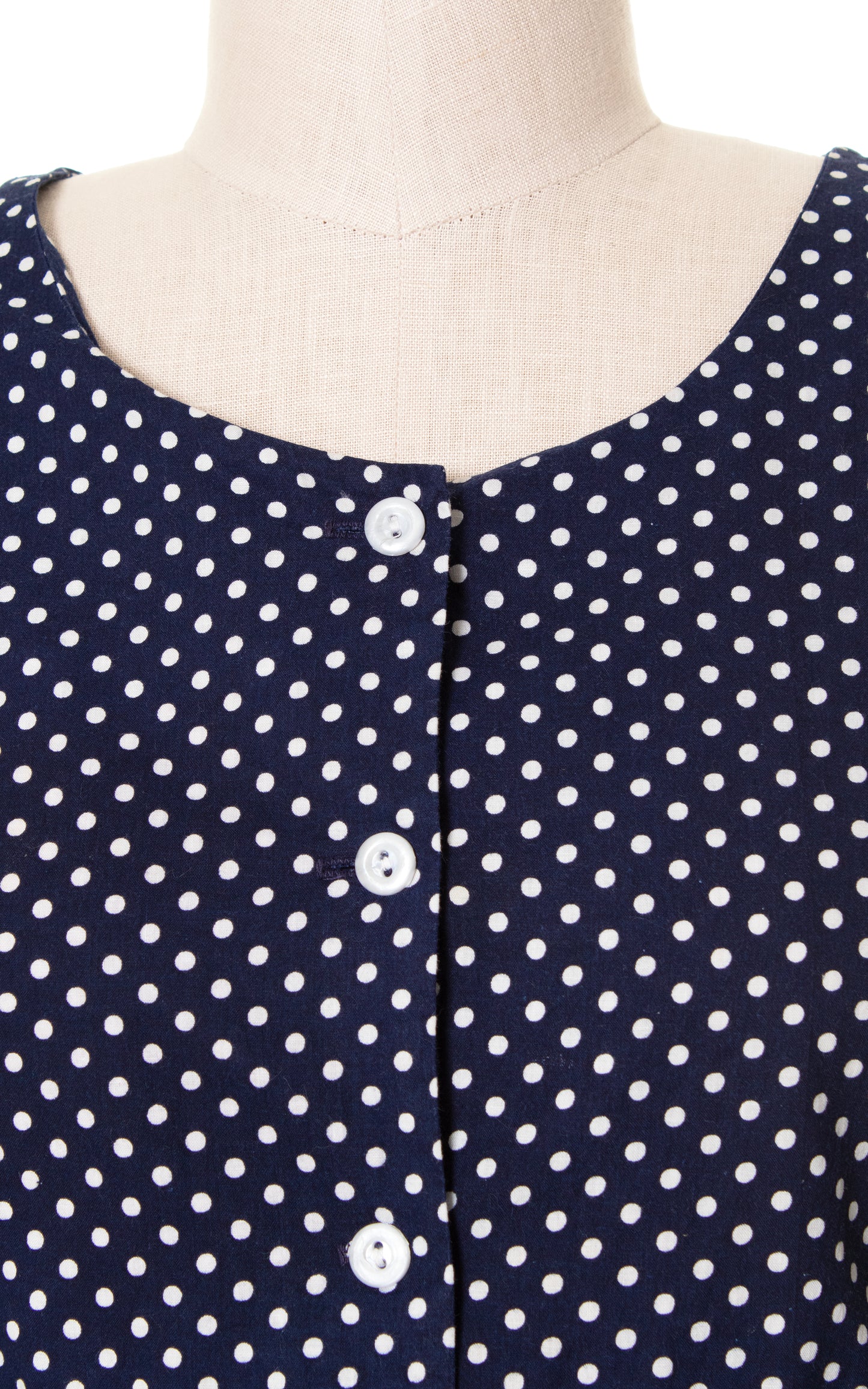 1940s 1950s Polka Dot Playsuit Set | large/x-large