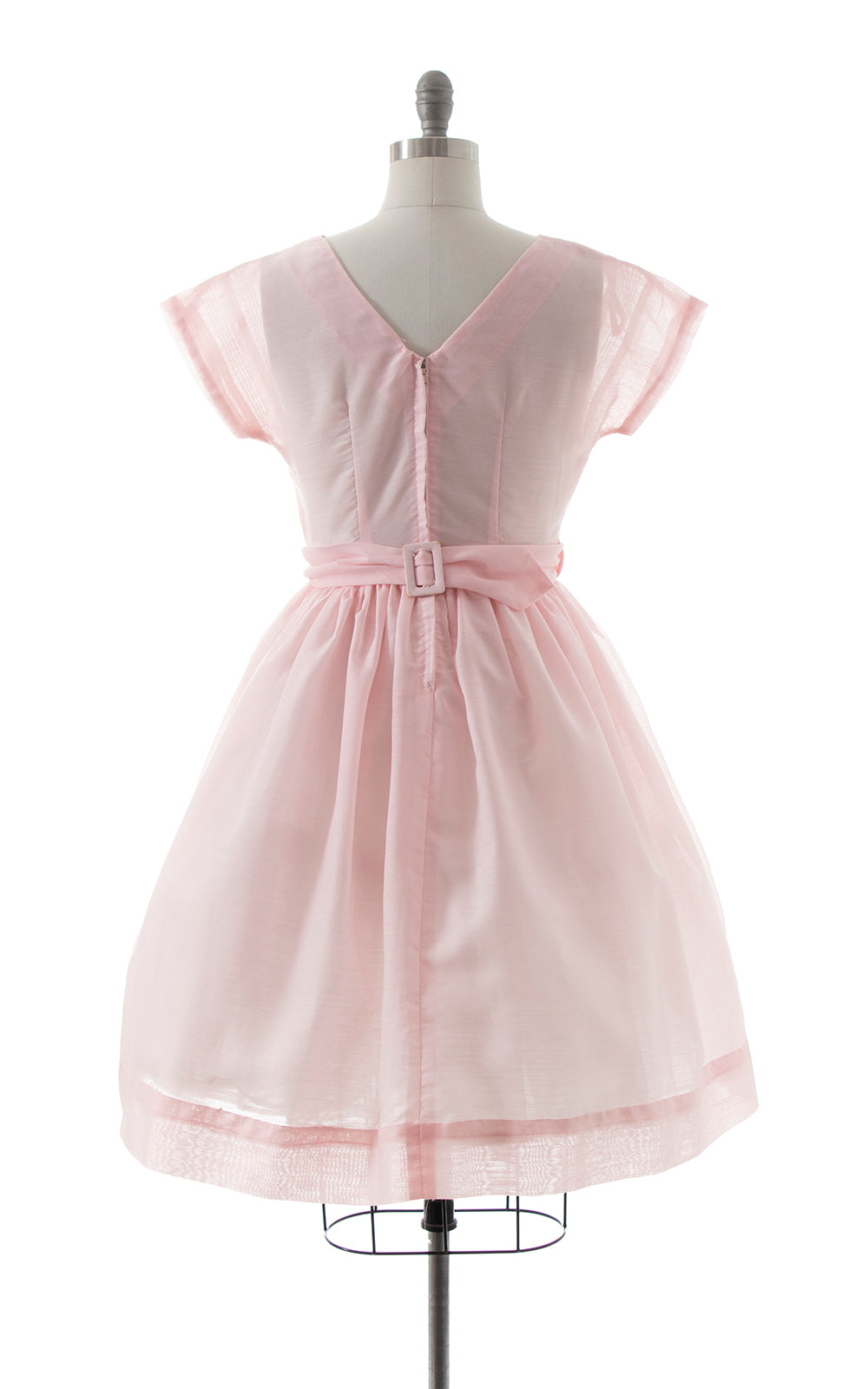 1960s Pale Pink Pintuck Dress | medium