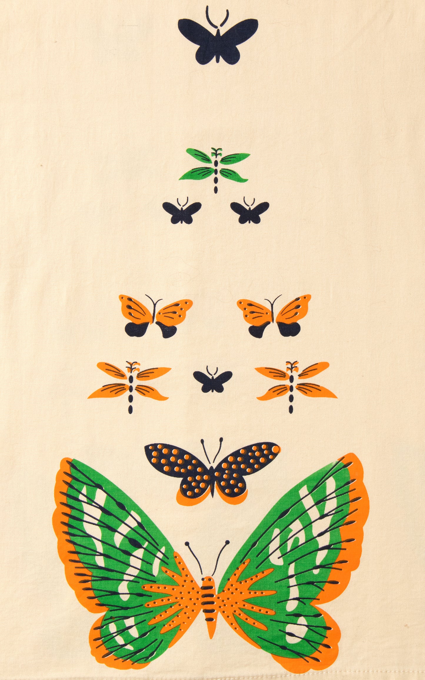 MODERN 1950s Style BETTY PAGE Bug Novelty Border Print Sundress | large/x-large