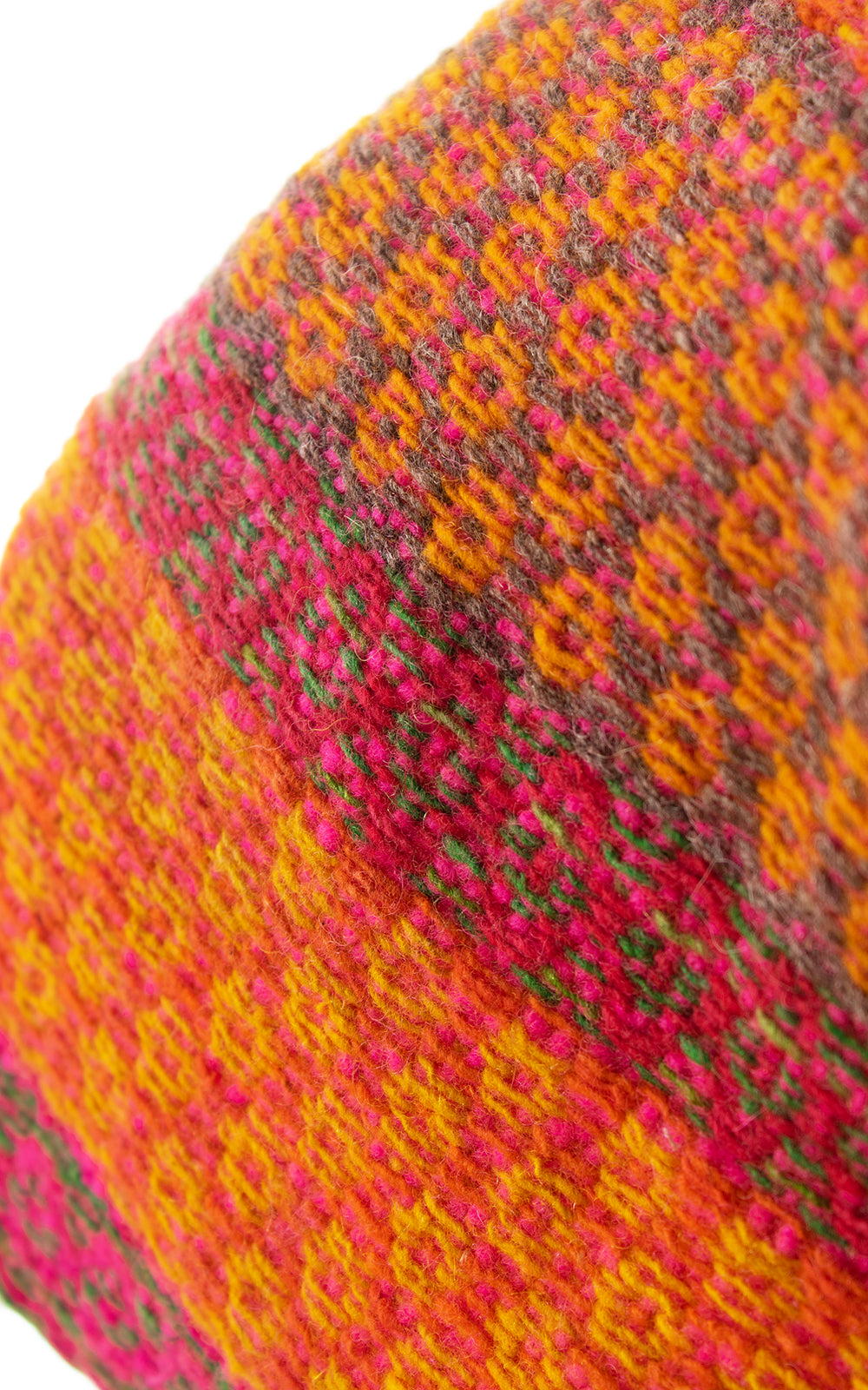 Vintage Woven Wool Scarf