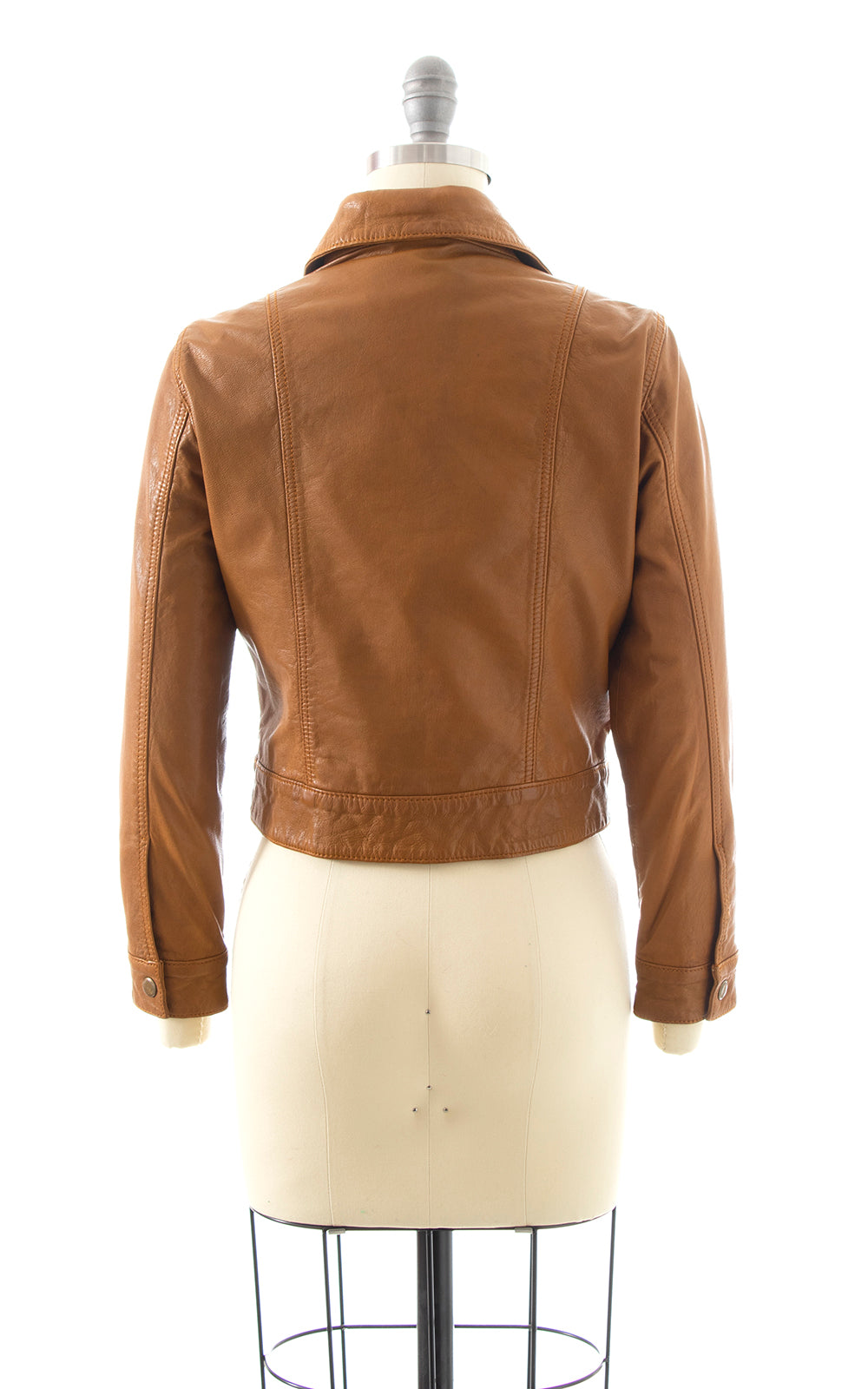 1970s MEMBER'S ONLY Cropped Leather Jacket | x-small/small