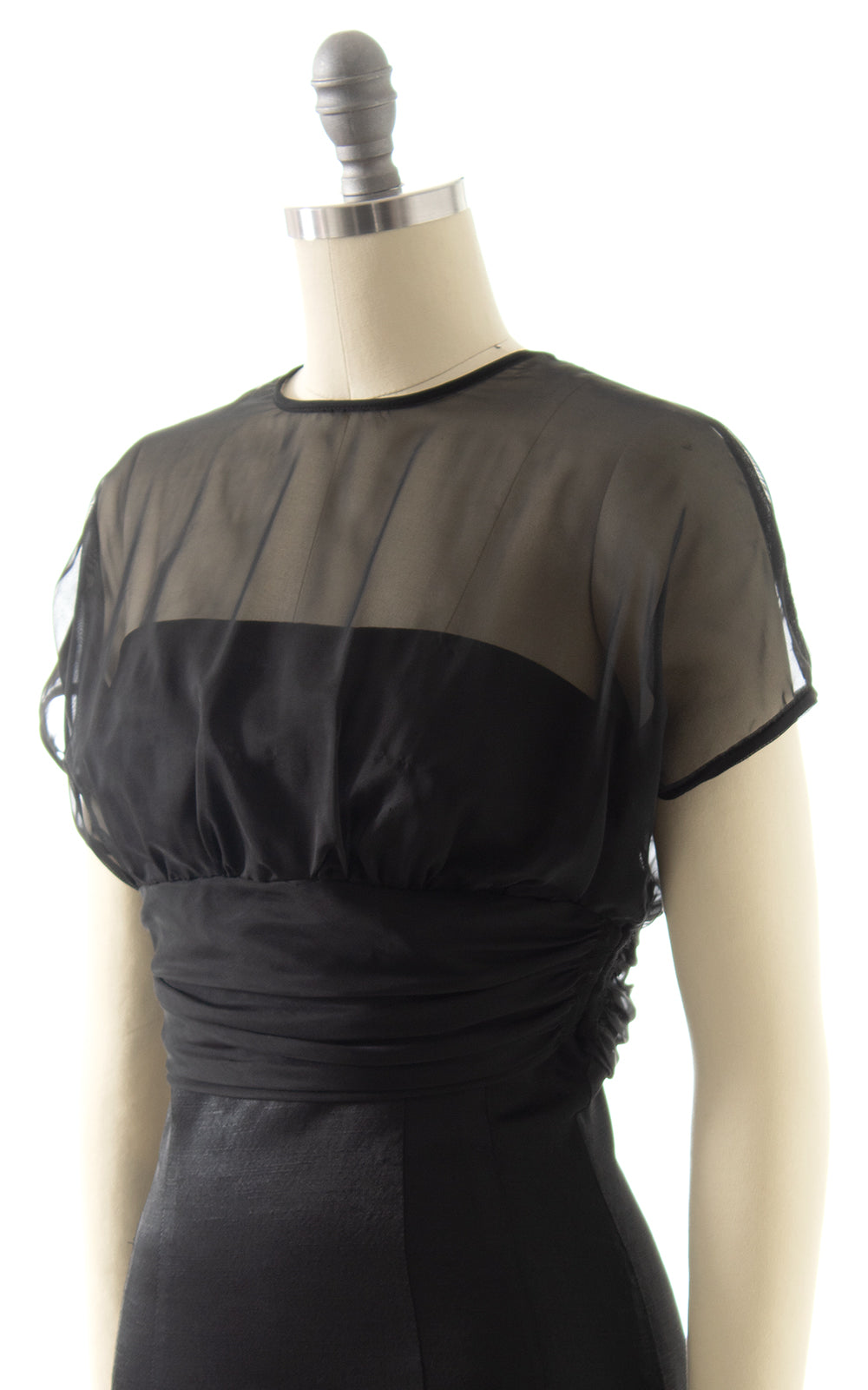 1950s Jonathan Logan Sheer Overlay Cocktail Dress | small Birthday Life Vintage 1950s Jonathan Logan Sheer Overlay Cocktail Dress | small Birthday Life Vintage