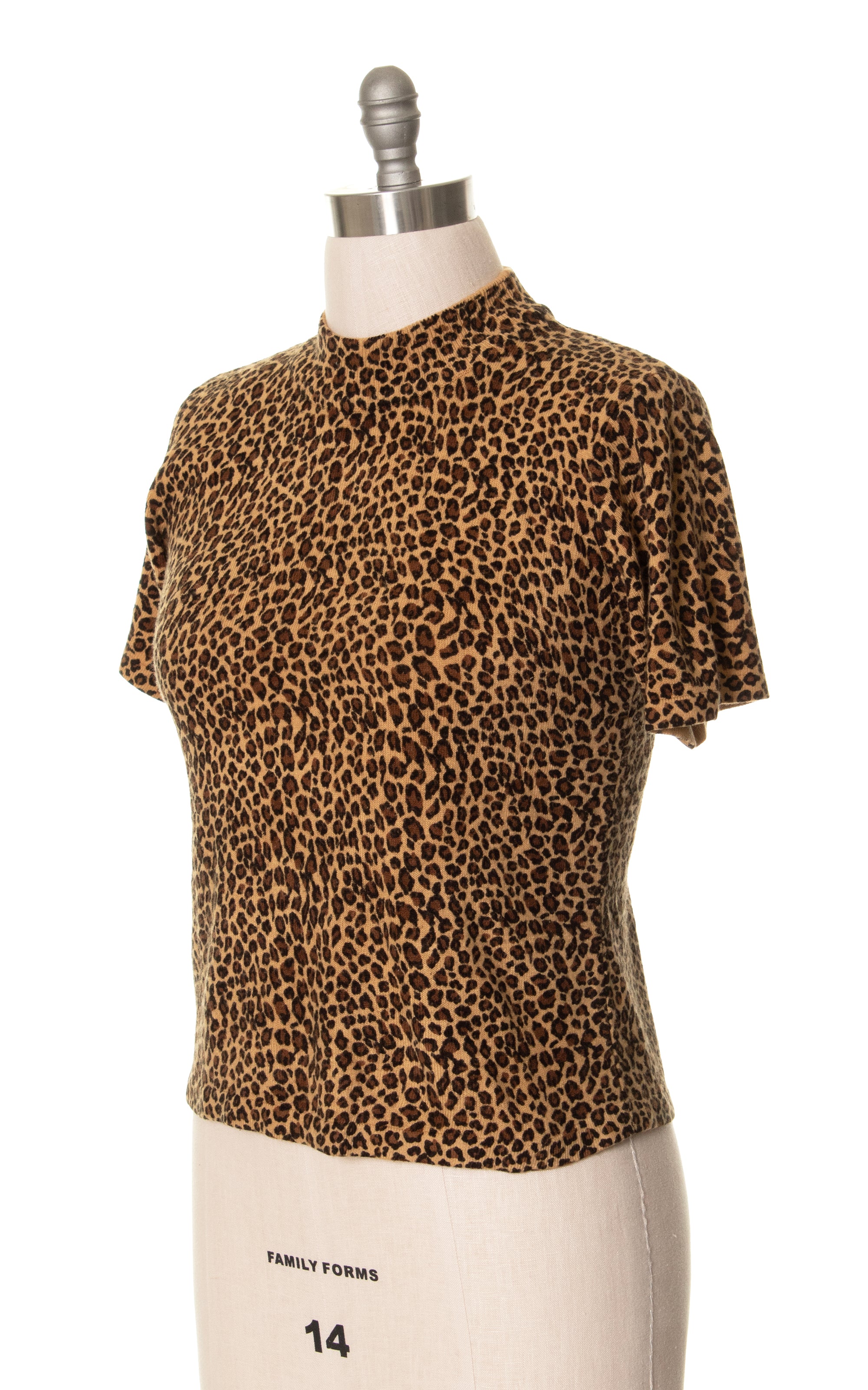 Large print hotsell leopard sweater