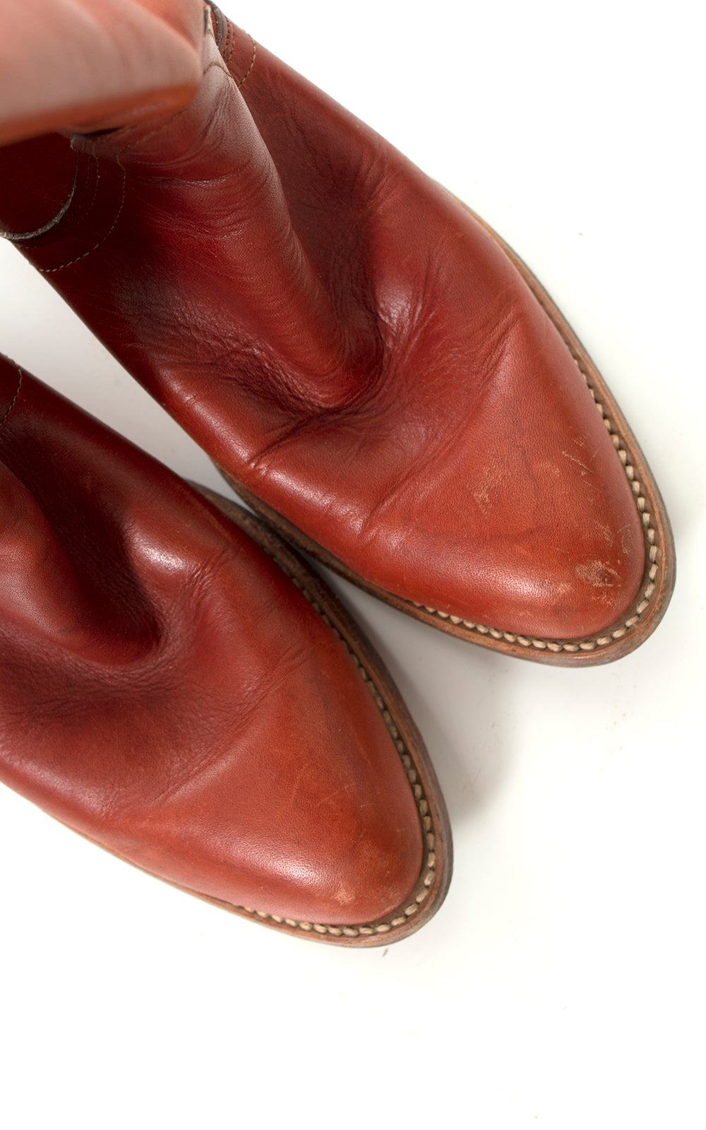 1980s 1990s FRYE Leather Campus Boots | US 7.5