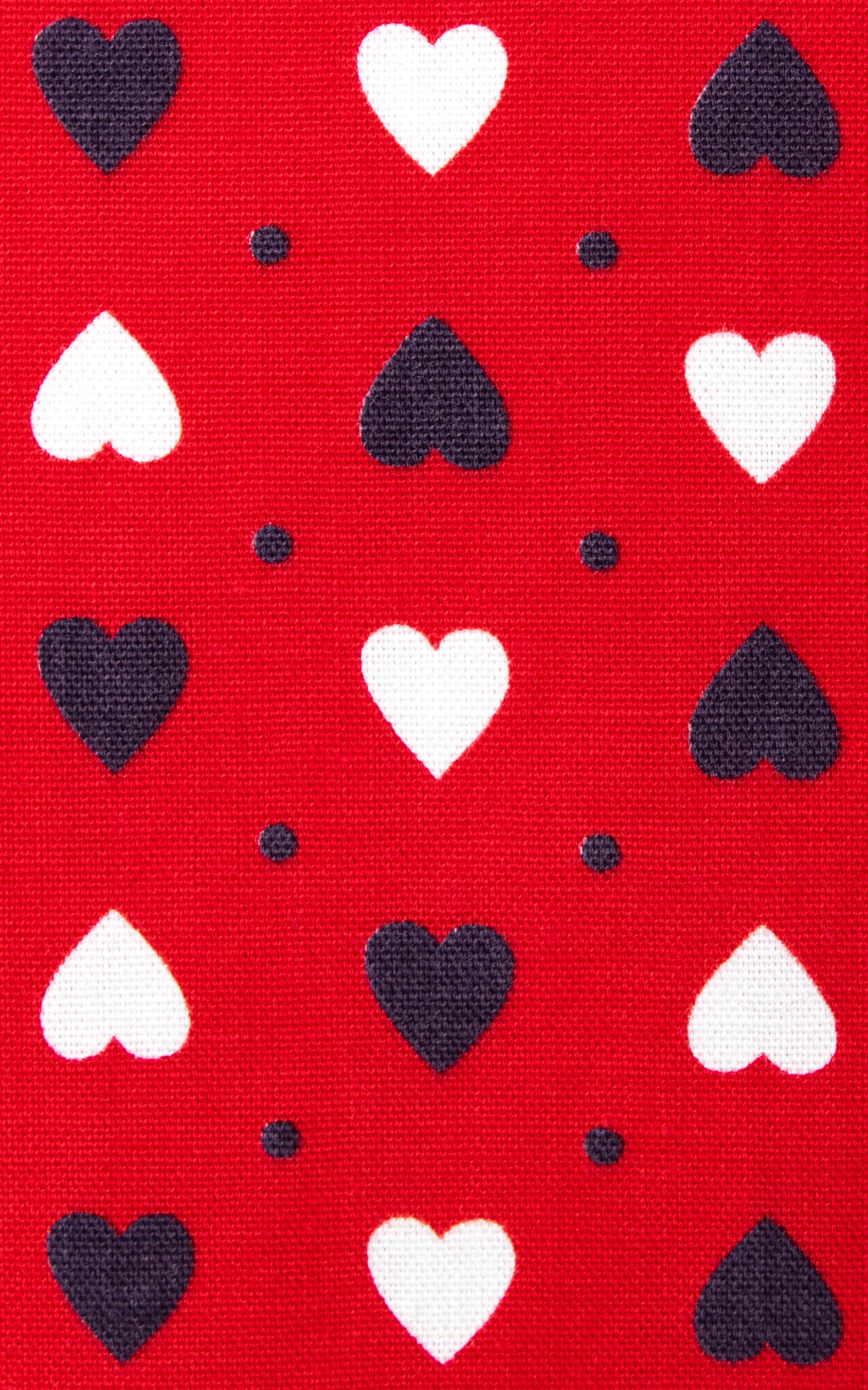 Vintage 60s 1960s Red Heart Novelty Print Cotton Top Blouse Sleeveless BirthdayLifeVintage