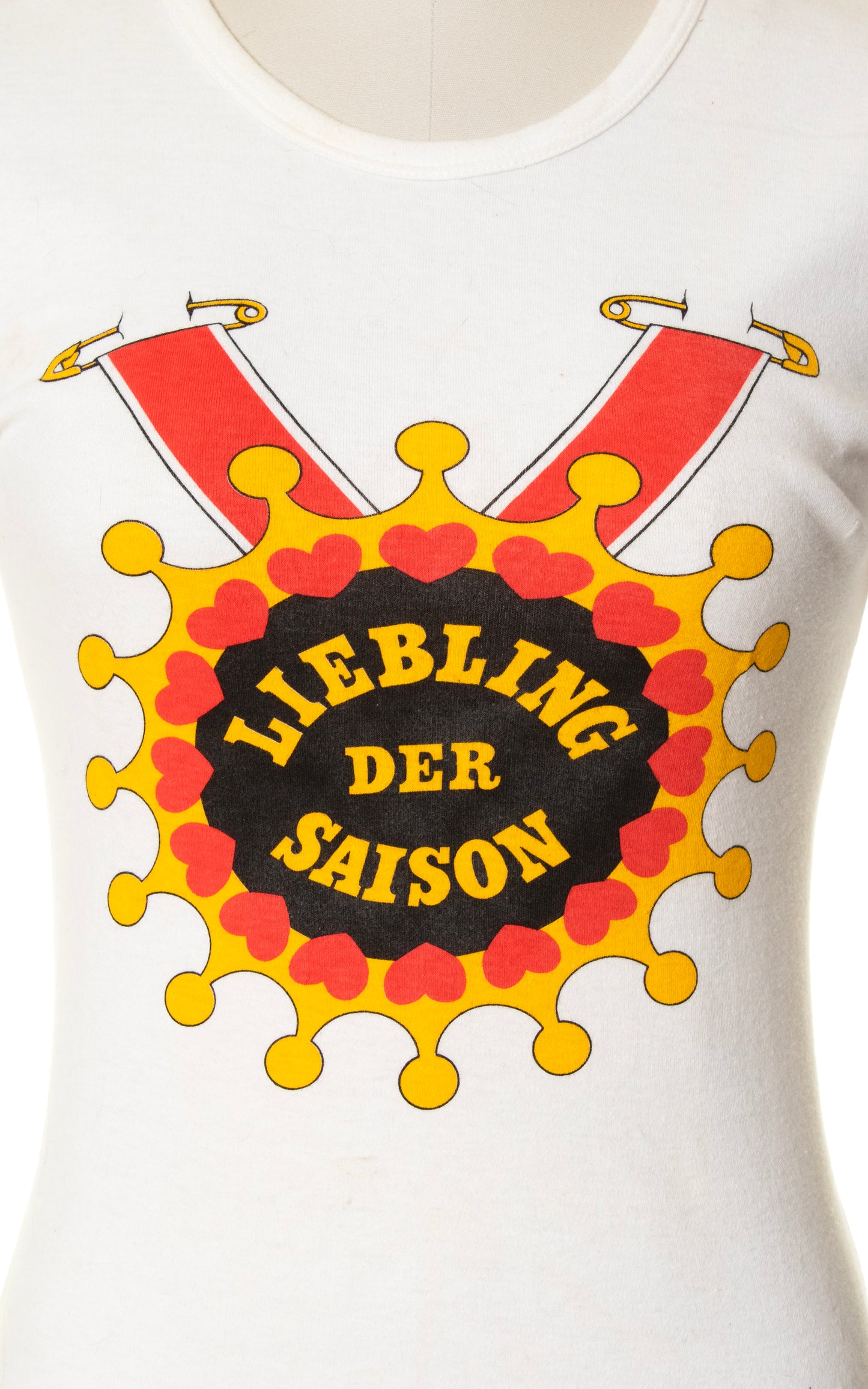 1970s German Trompe L'Oeil Medal Tee | small/medium