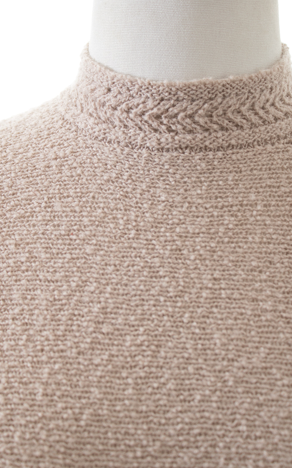 1940s 1950s LASS O' SCOTLAND Knit Wool Sweater Dress