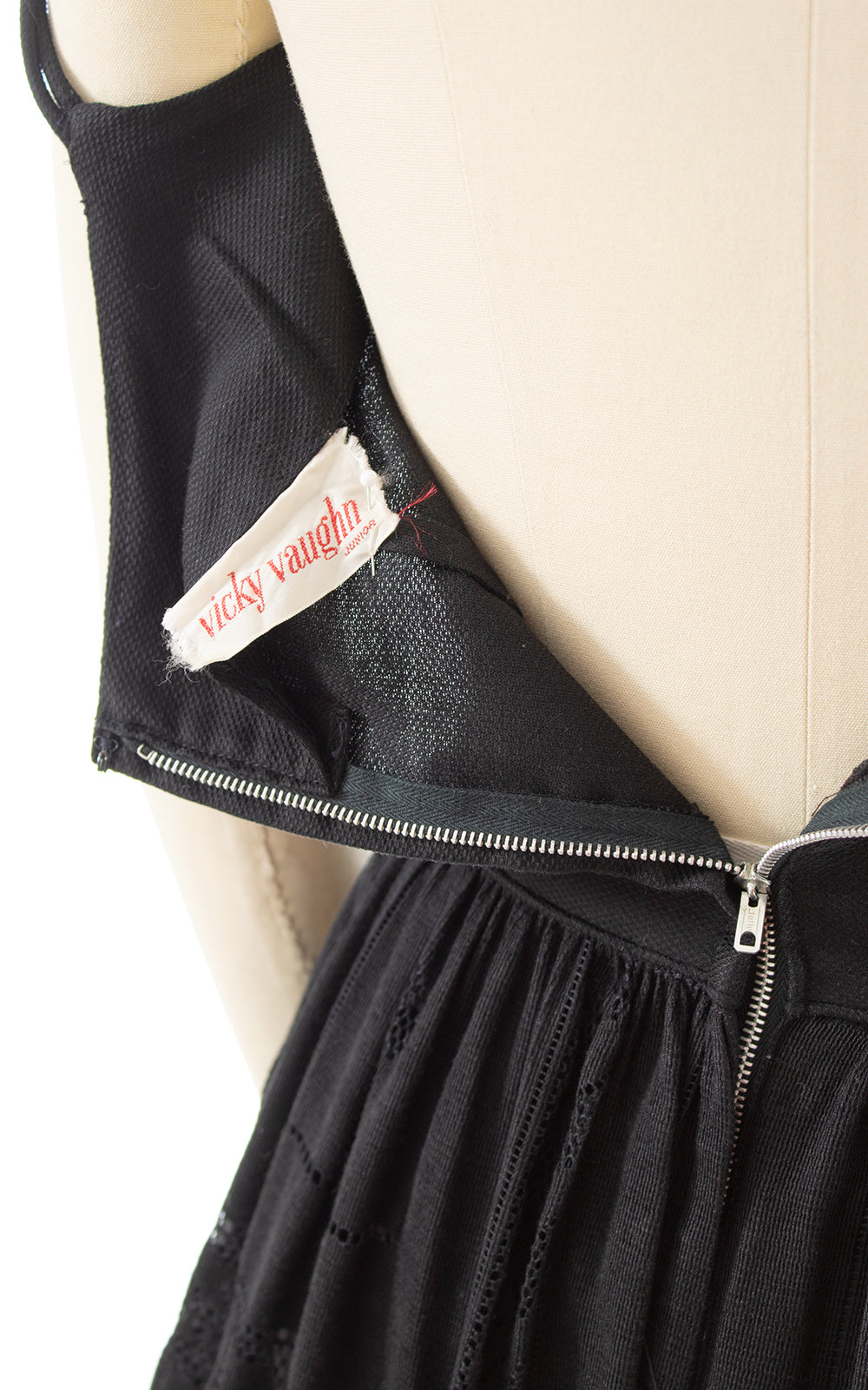 1950s Black Lace Sundress | small