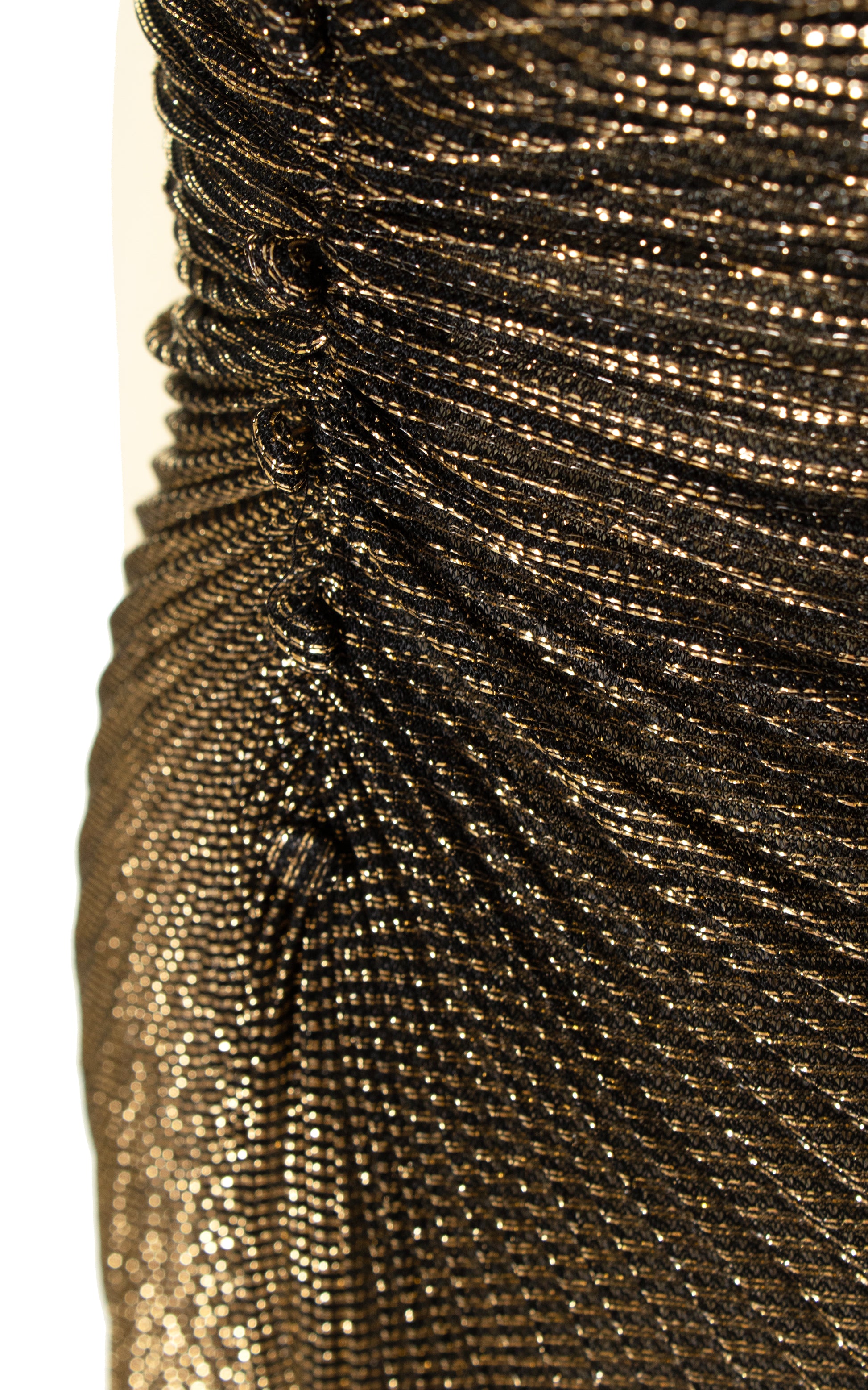 1980s Travilla for Marilyn Monroe Inspired Metallic Pleated Dress | x- Birthday Life Vintage 1980s Travilla for Marilyn Monroe Inspired Metallic Pleated Dress | x- Birthday Life Vintage